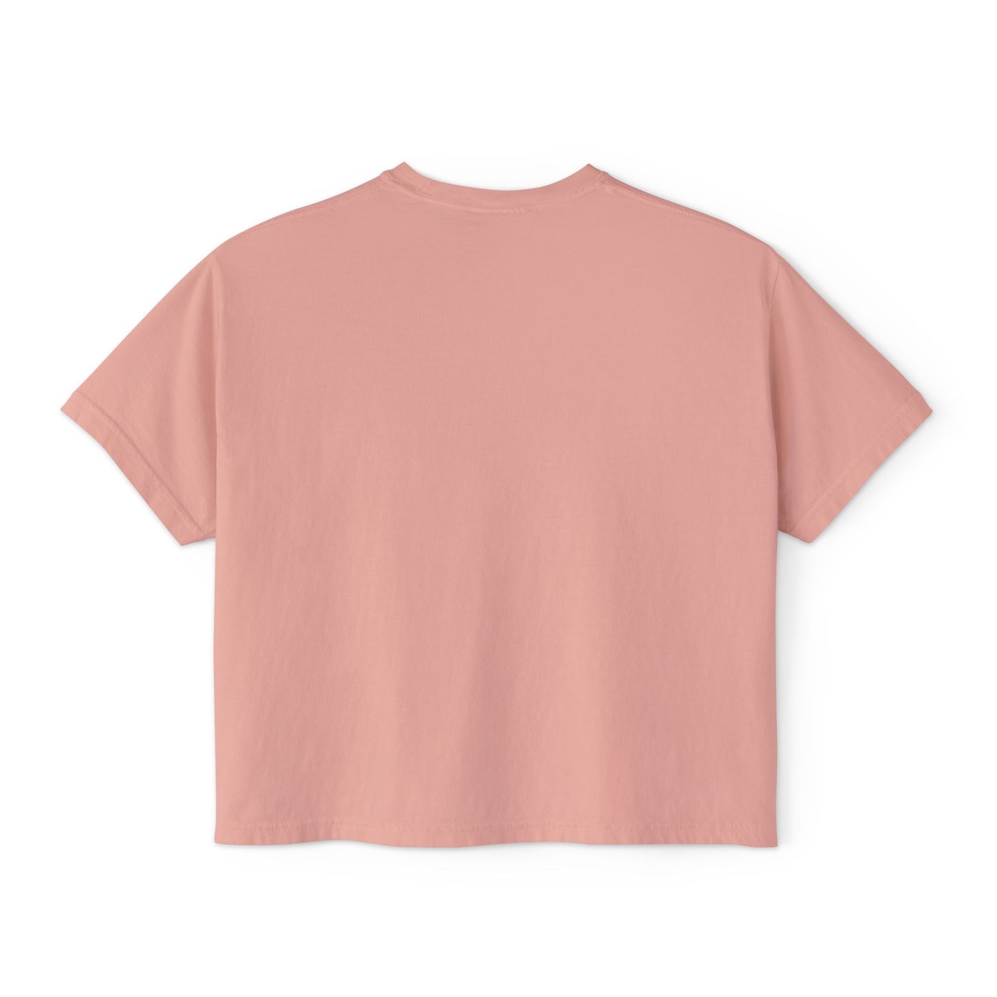 Daddy's Temper Mama's Attitude | Boxy Crop Tee - Trendy Casual Top, Festival Wear, Streetwear, Birthday Gift, Graphic Design Tee