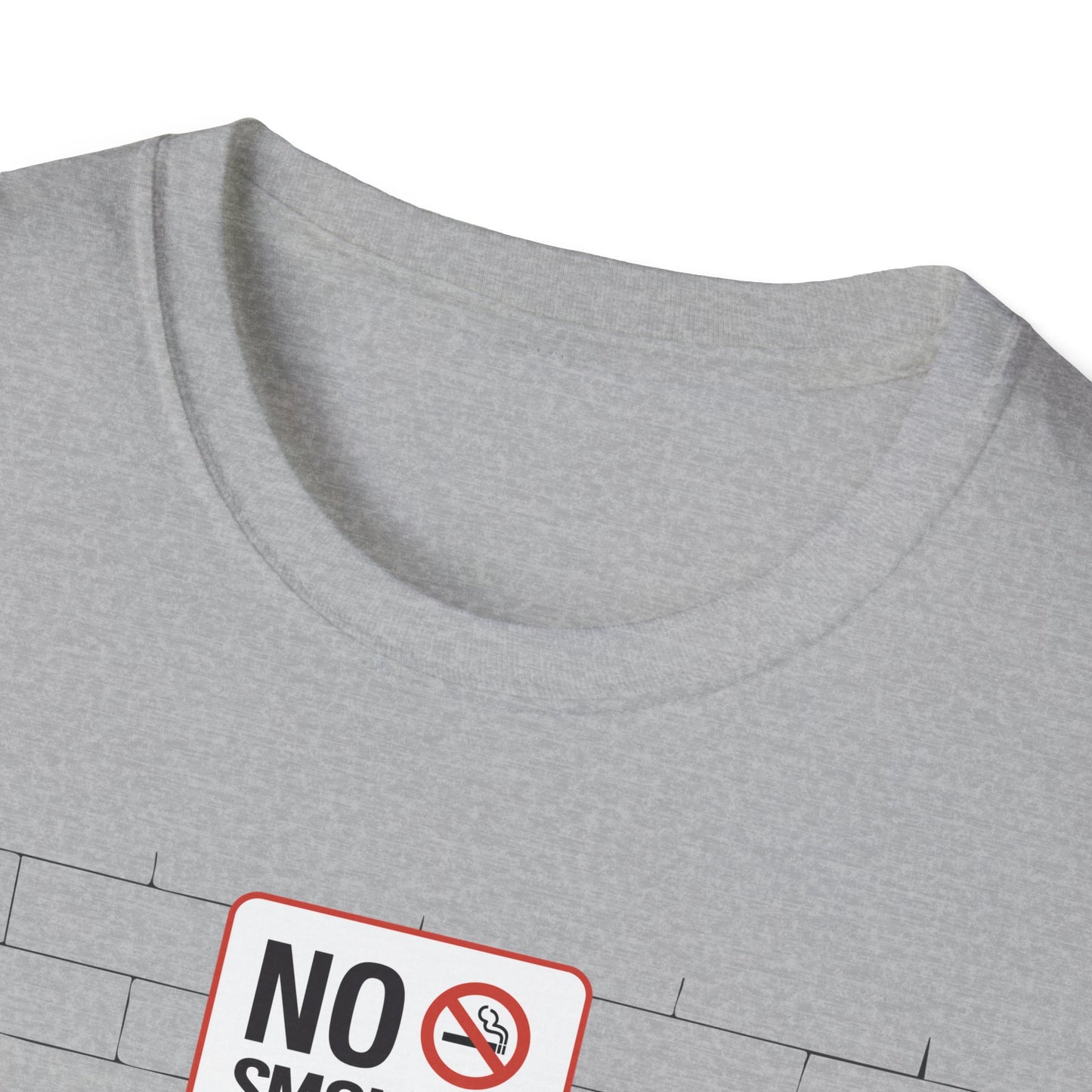 NO SMOKING | Funny Adult Shirt | Fashion | Trending | Birthday Gift | Unisex Softstyle T-Shirt