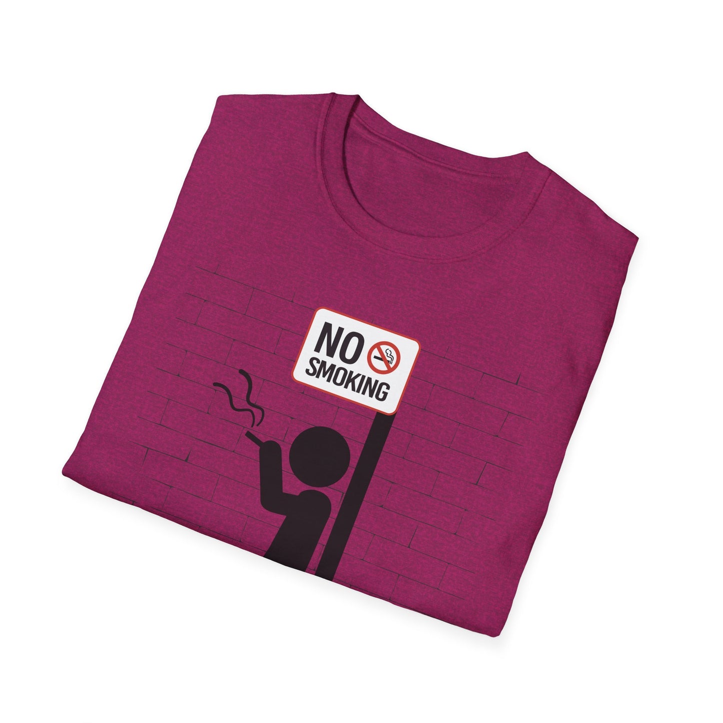 NO SMOKING | Funny Adult Shirt | Fashion | Trending | Birthday Gift | Unisex Softstyle T-Shirt