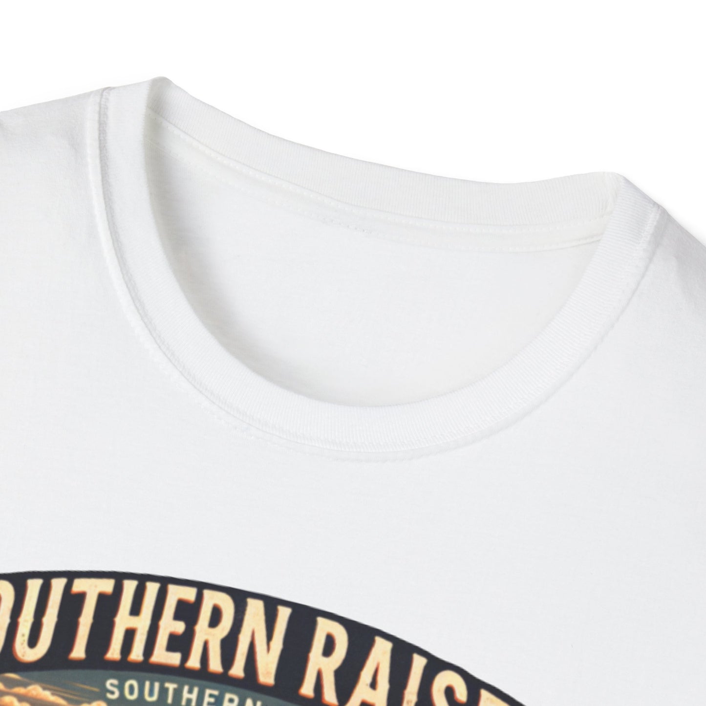Southern Raised | Proud South Shirt | Adult Clothes | Teen Shirt | Trending | Birthday Gift | Unisex Softstyle T-Shirt