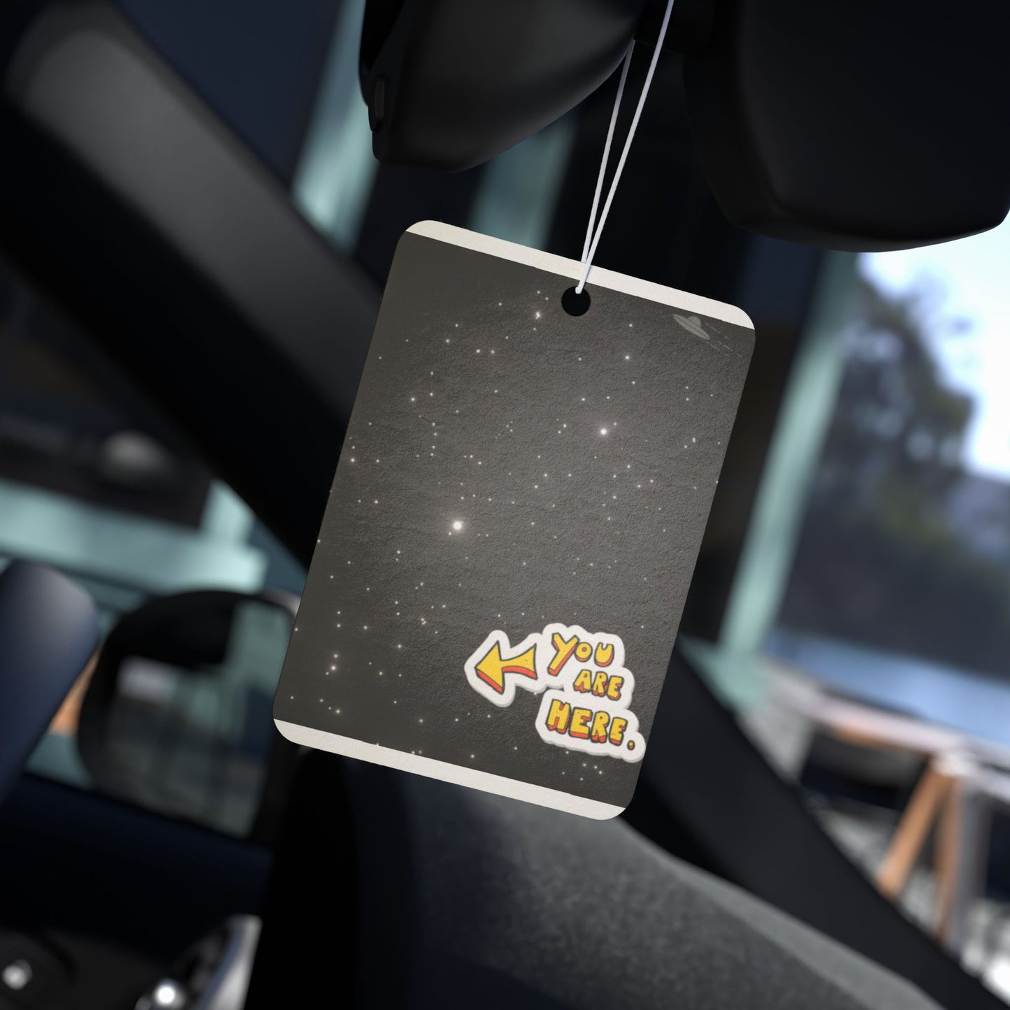 You Are Here | Durable Car Air Freshener - Unique Gift | Aromatherapy | Auto Accessories