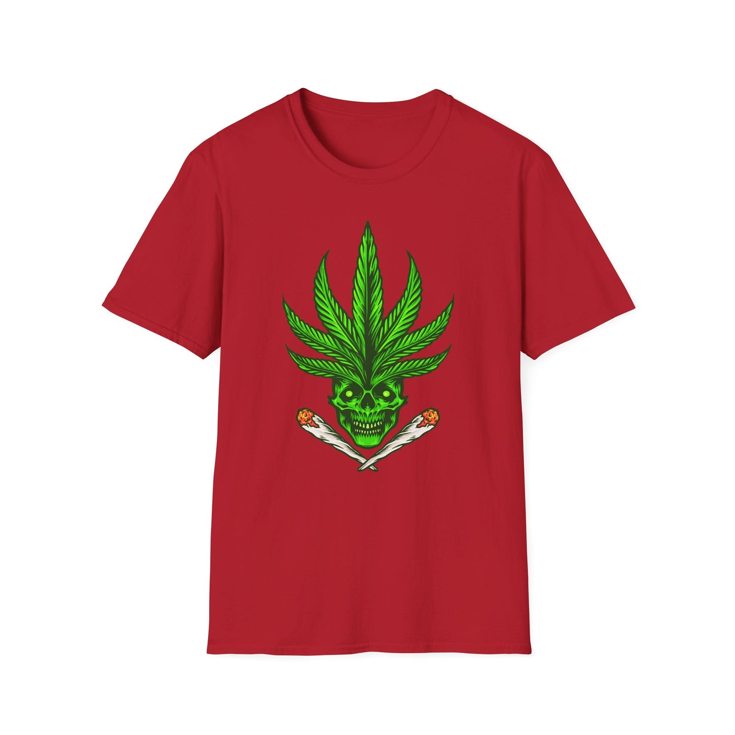 Marijuana Skull Shirt | Adult Clothes | Trending | Birthday Gift