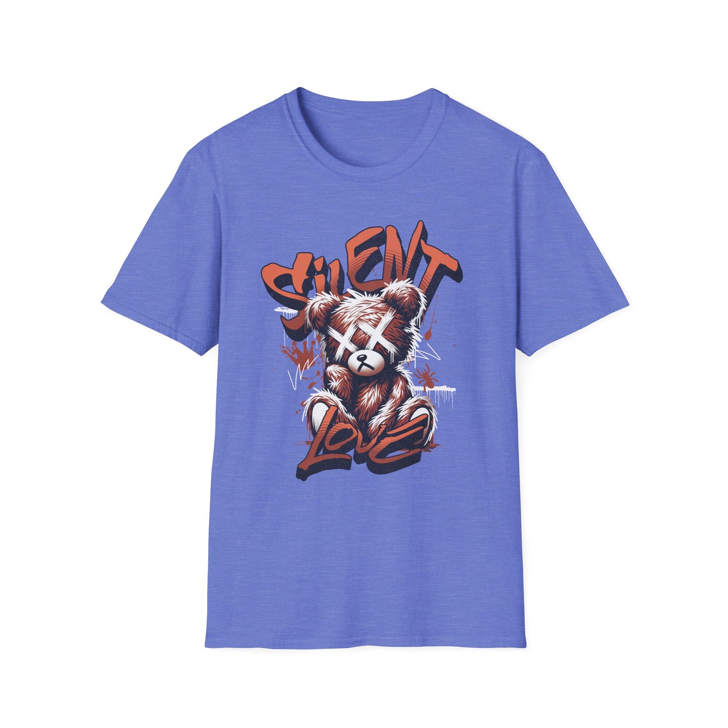 Silent Love | Adult Clothes | Teen Shirt | Love Bear | Trending | Birthday Gift