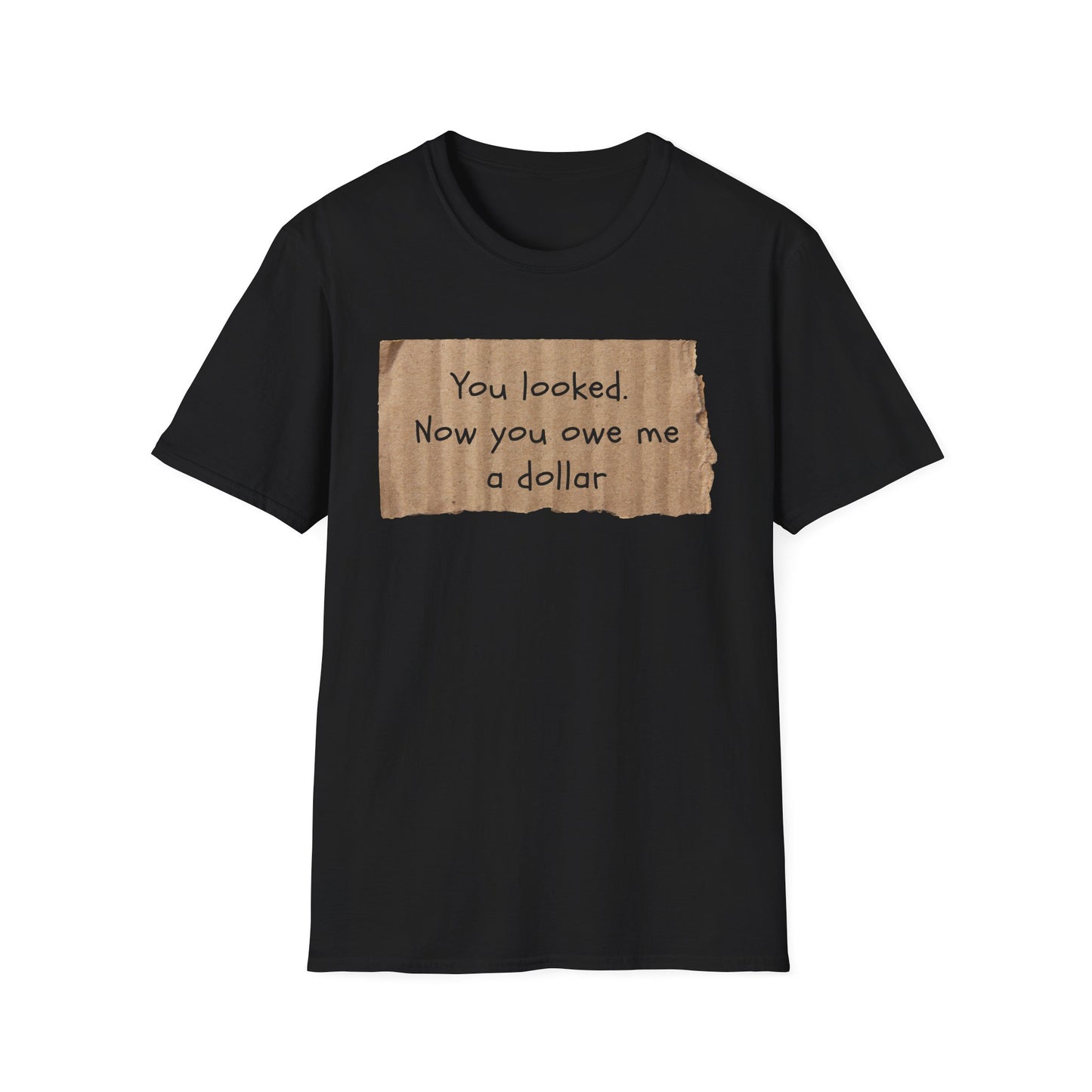 You Looked | Funny Adult Shirt | Teen Clothes | Humor Shirt | Trending | Birthday Gift | Unisex Softstyle T-Shirt