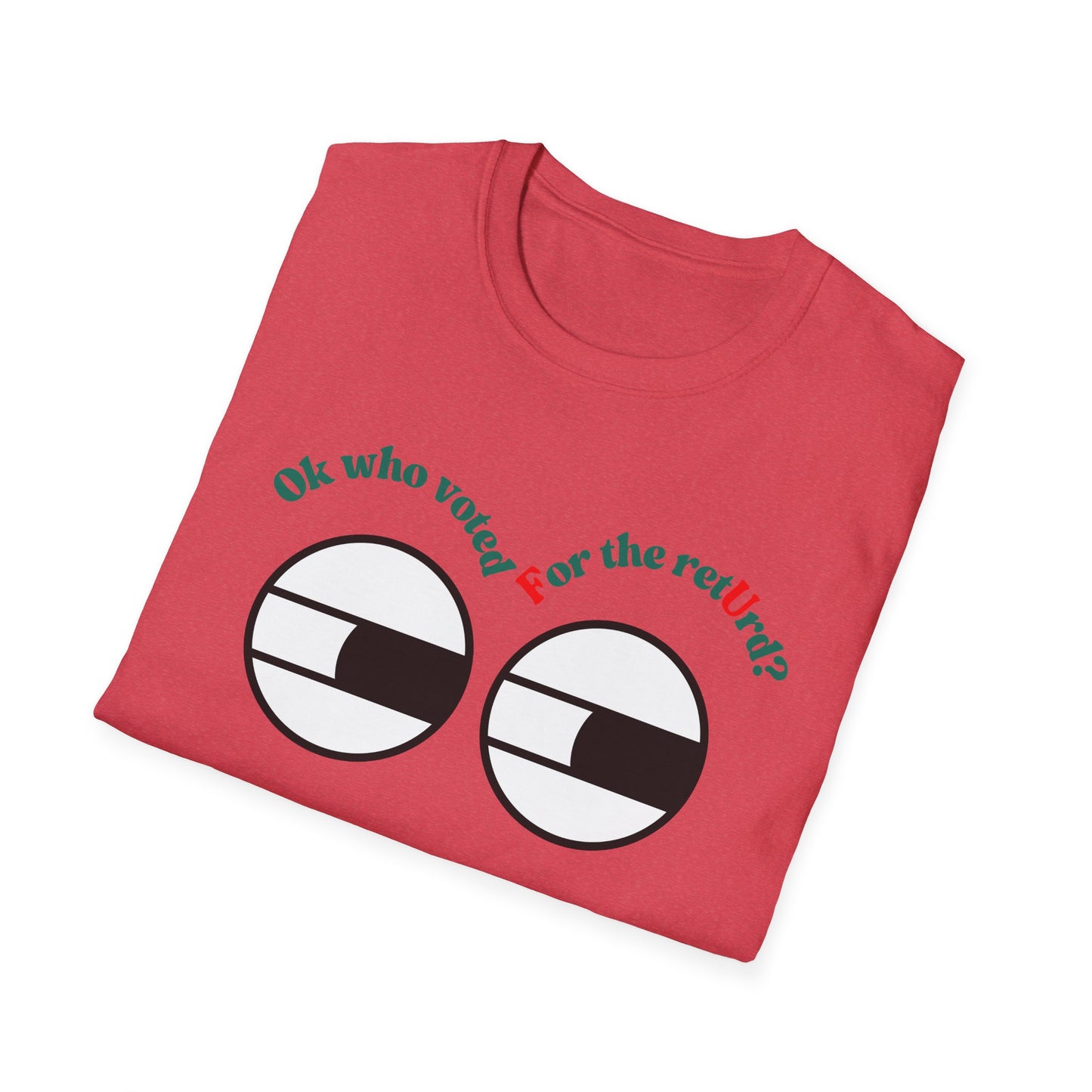 F U | Colorful Shirt | Cool Funny Shirt | Adult Fashion | Trending | Cool Design | Birthday Gift | Unisex Softstyle T-Shirt