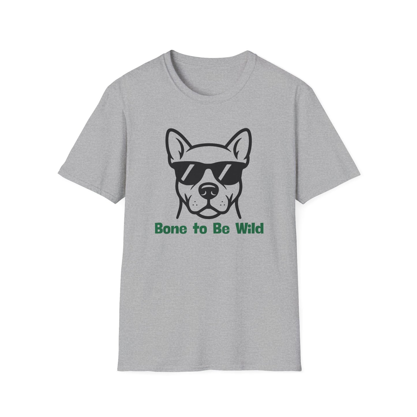Bone To Be Wild | Funny Dog Shirt | Fashion | Trending | Dog Lover | Cool Design | Birthday Gift | Unisex Softstyle T-Shirt