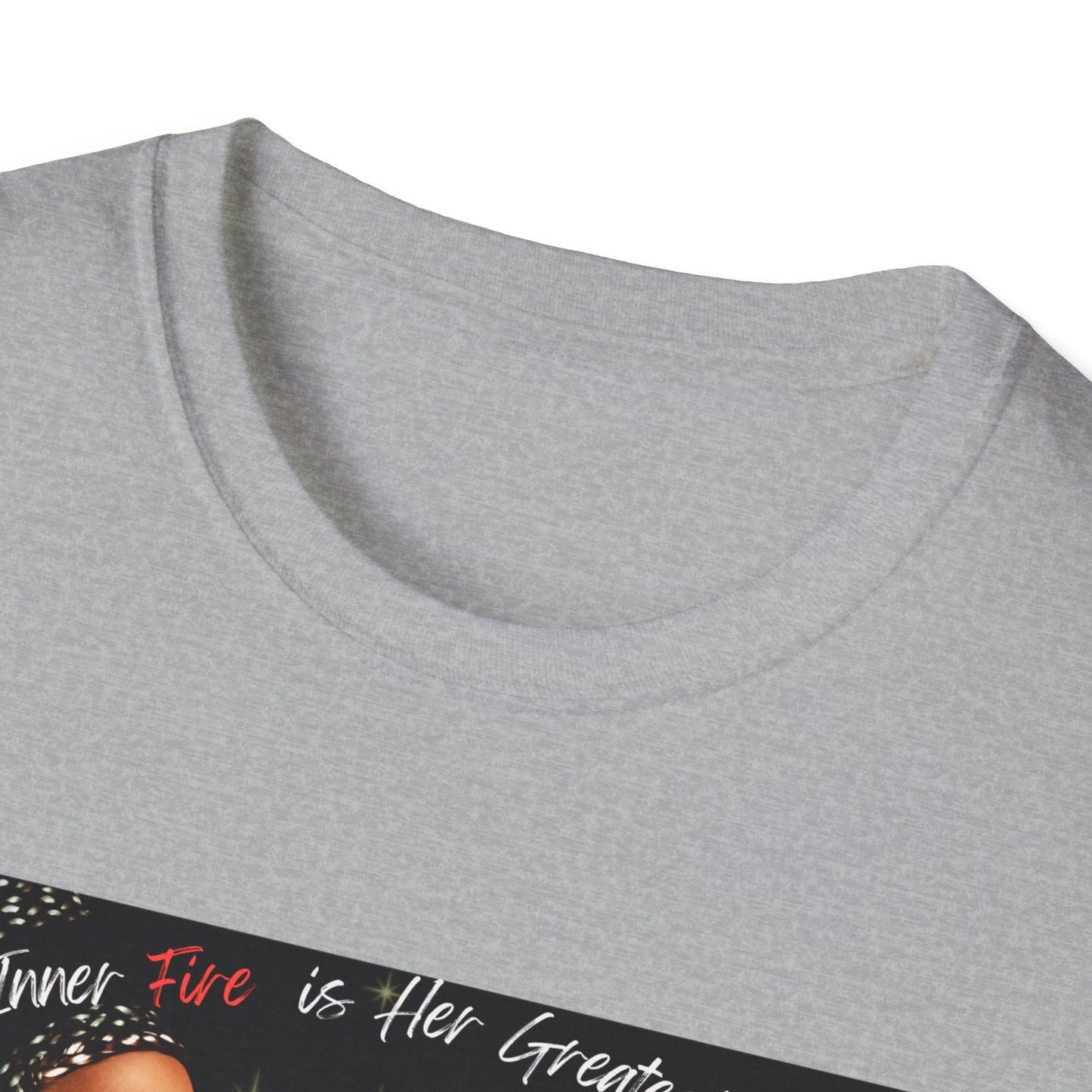 Her Inner Fire | Colorful Shirt | Cool Shirt For Her | Fashion | Trending | Inspirational | Birthday Gift | Unisex Softstyle T-Shirt