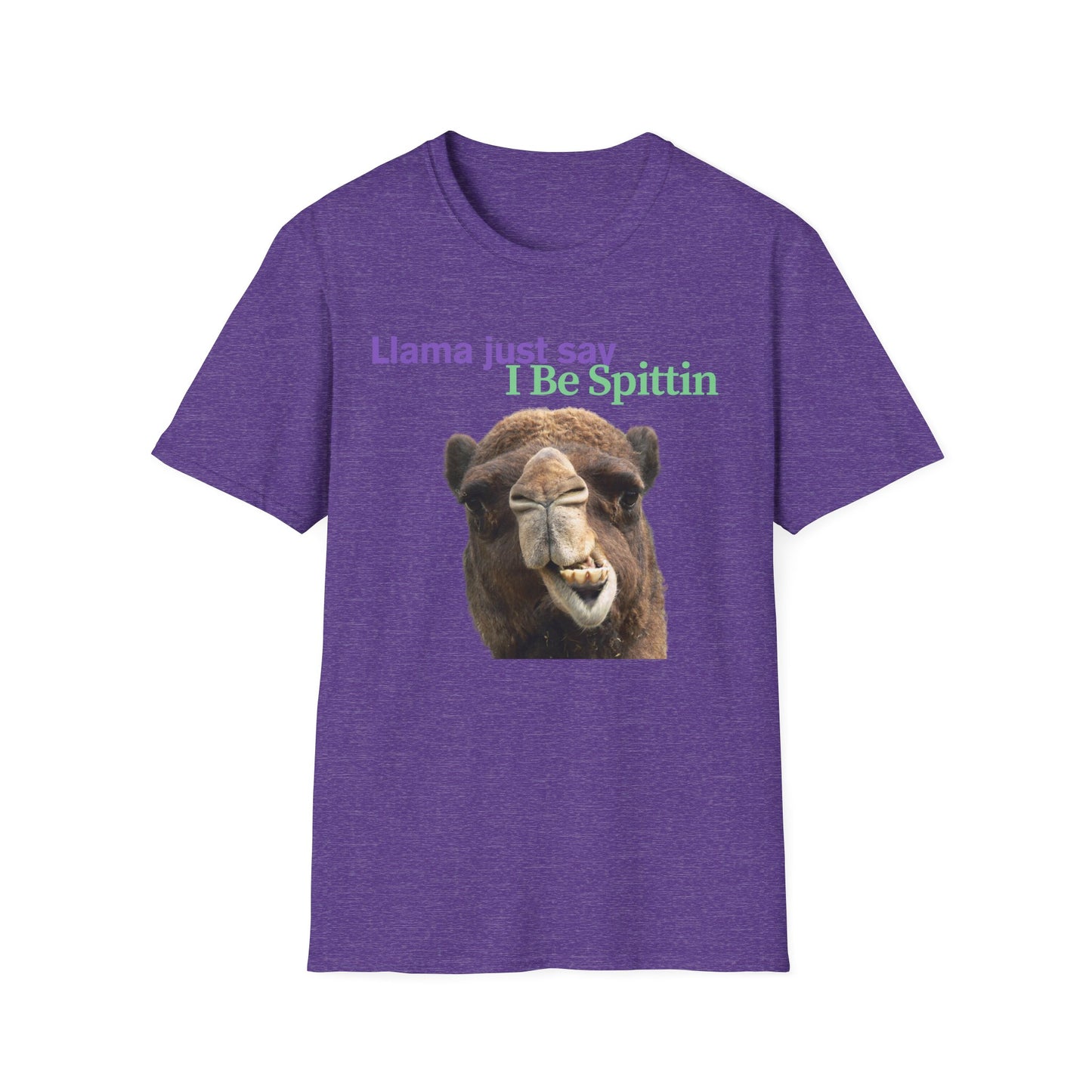 I Be Spittin | Funny Llama Shirt | Teen Clothes | Adult Shirt | Kids Clothes | Trending | Birthday Gift | Unisex Softstyle T-Shirt