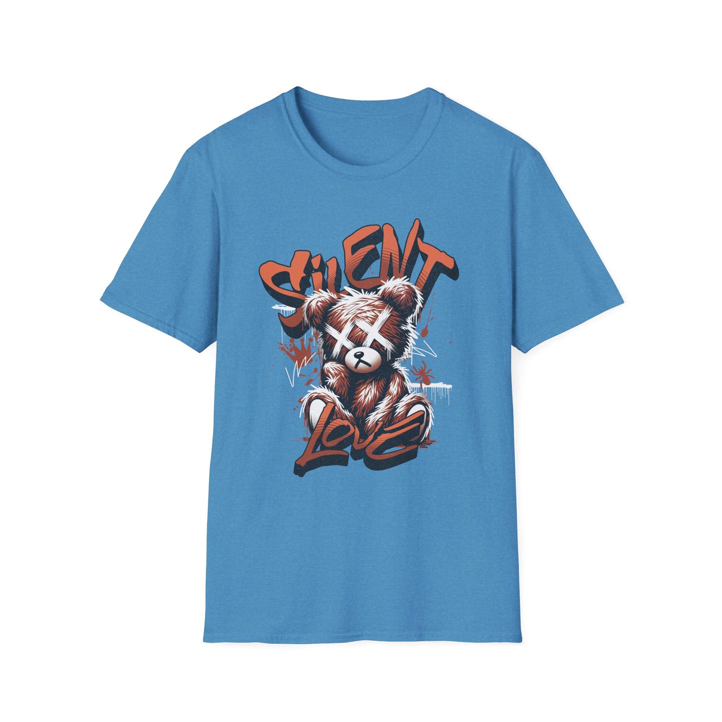 Silent Love | Adult Clothes | Teen Shirt | Love Bear | Trending | Birthday Gift