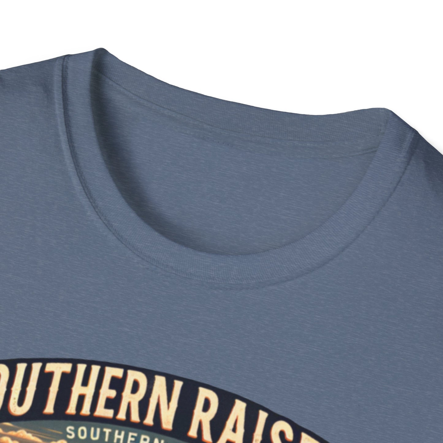 Southern Raised | Proud South Shirt | Adult Clothes | Teen Shirt | Trending | Birthday Gift | Unisex Softstyle T-Shirt