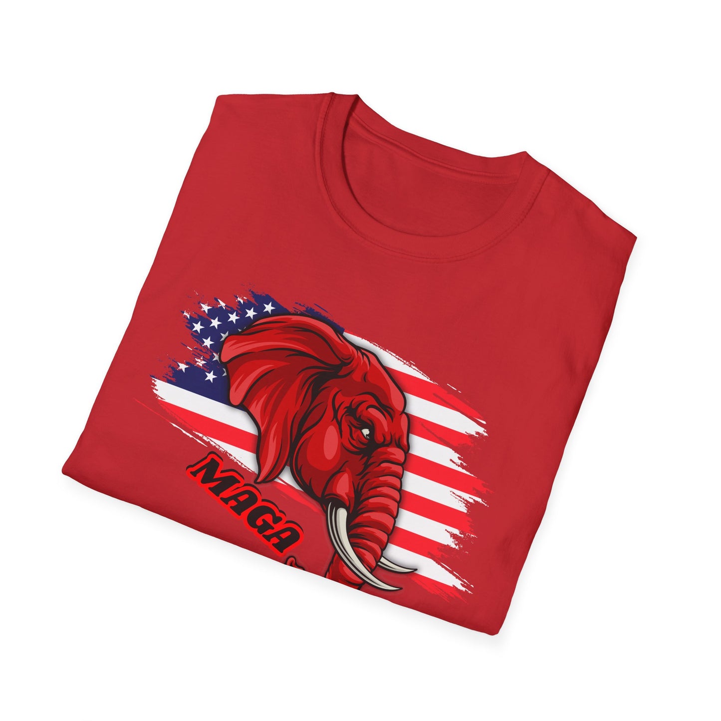 MAGA | America | Colorful Shirt | Cool Shirt | Fashion | Trending | Cool Design | Birthday Gift | Unisex Softstyle T-Shirt