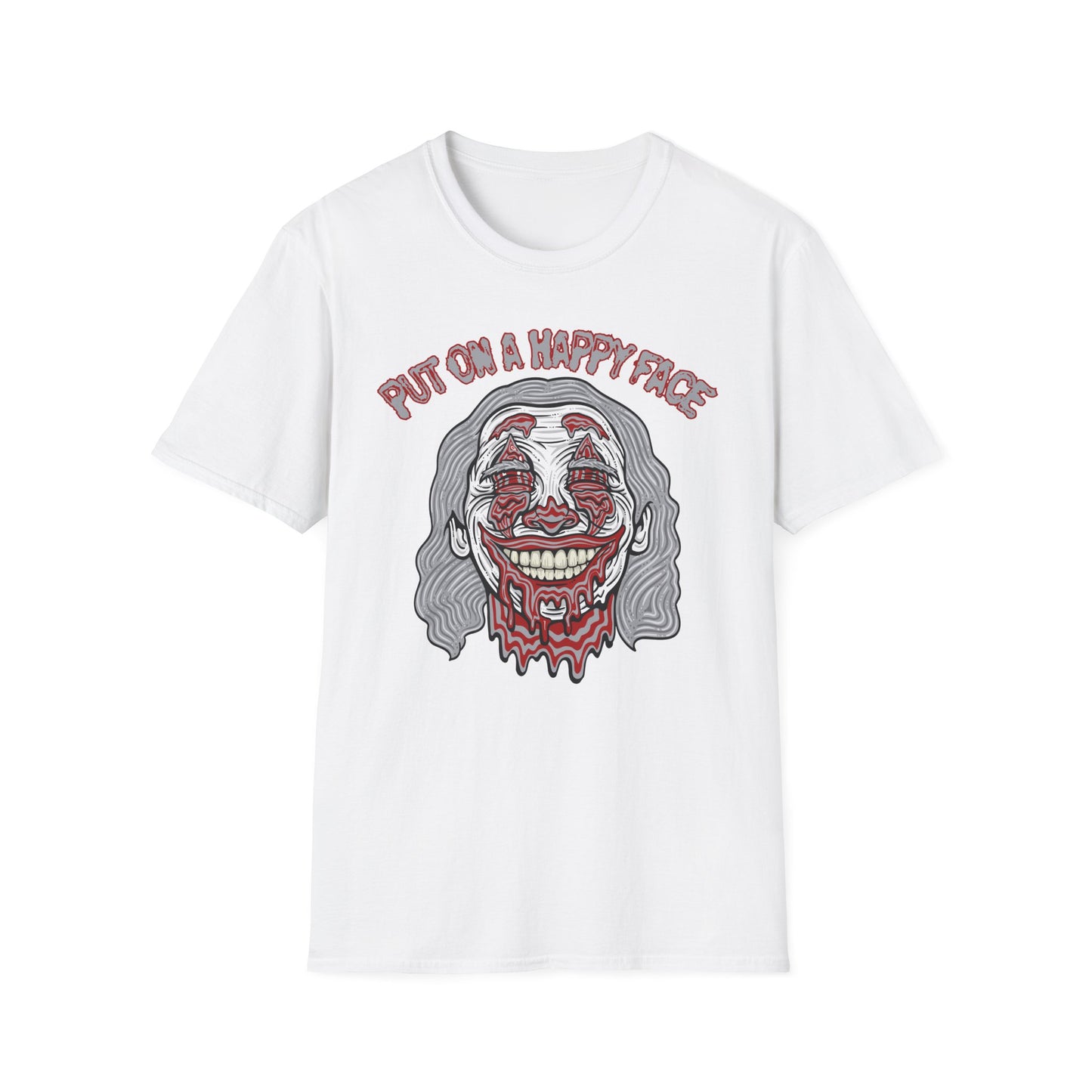 Happy Face | Clown Shirt | Adult Clothes | Teen Shirt | Trending | Birthday Gift