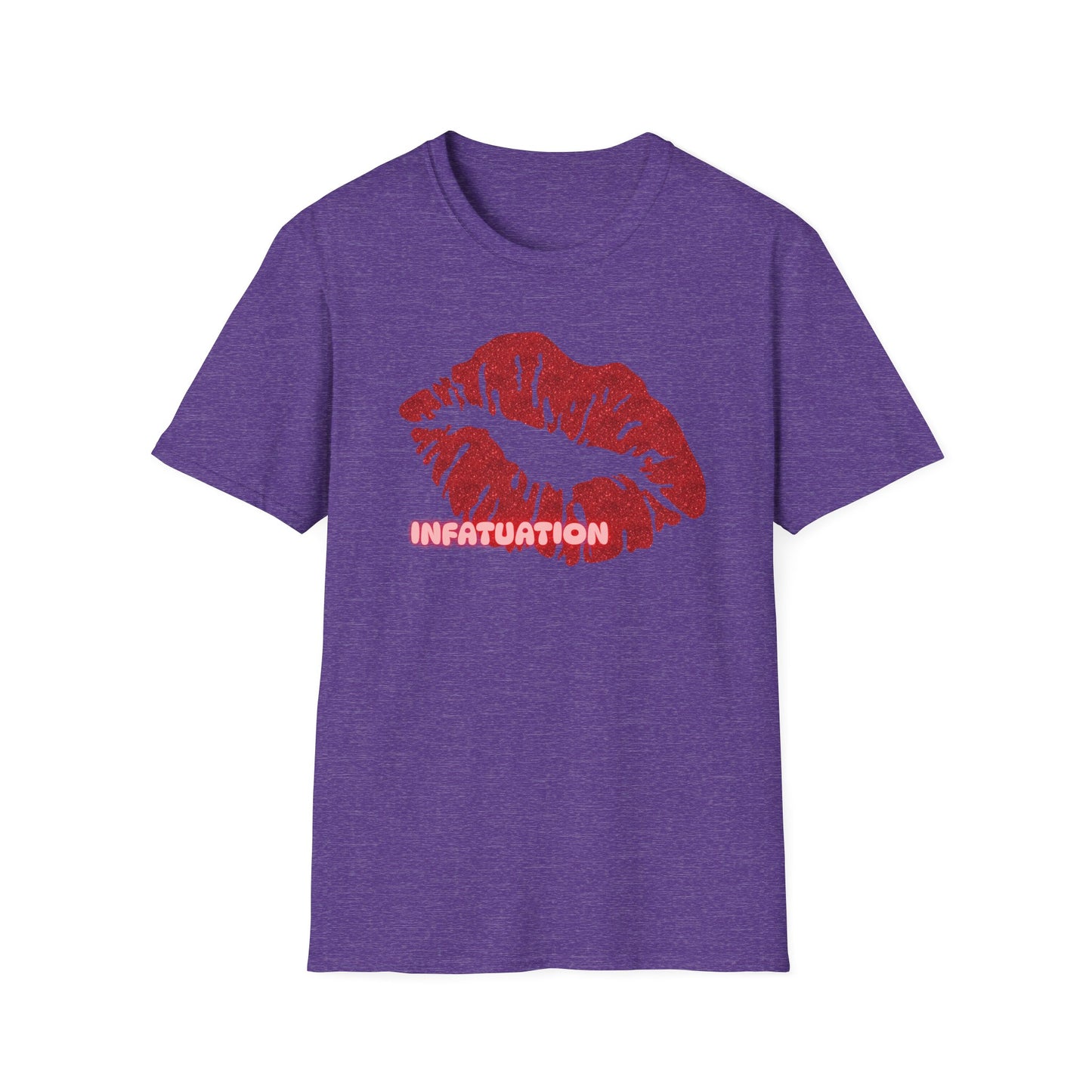 Infatuation | Adult Shirt | Womans Clothes | Kiss Shirt | Trending | Birthday Gift | Unisex Softstyle T-Shirt