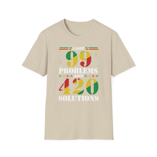 420 Solutions | Funny Adult Shirt | Teen Clothes | Trending | Birthday Gift