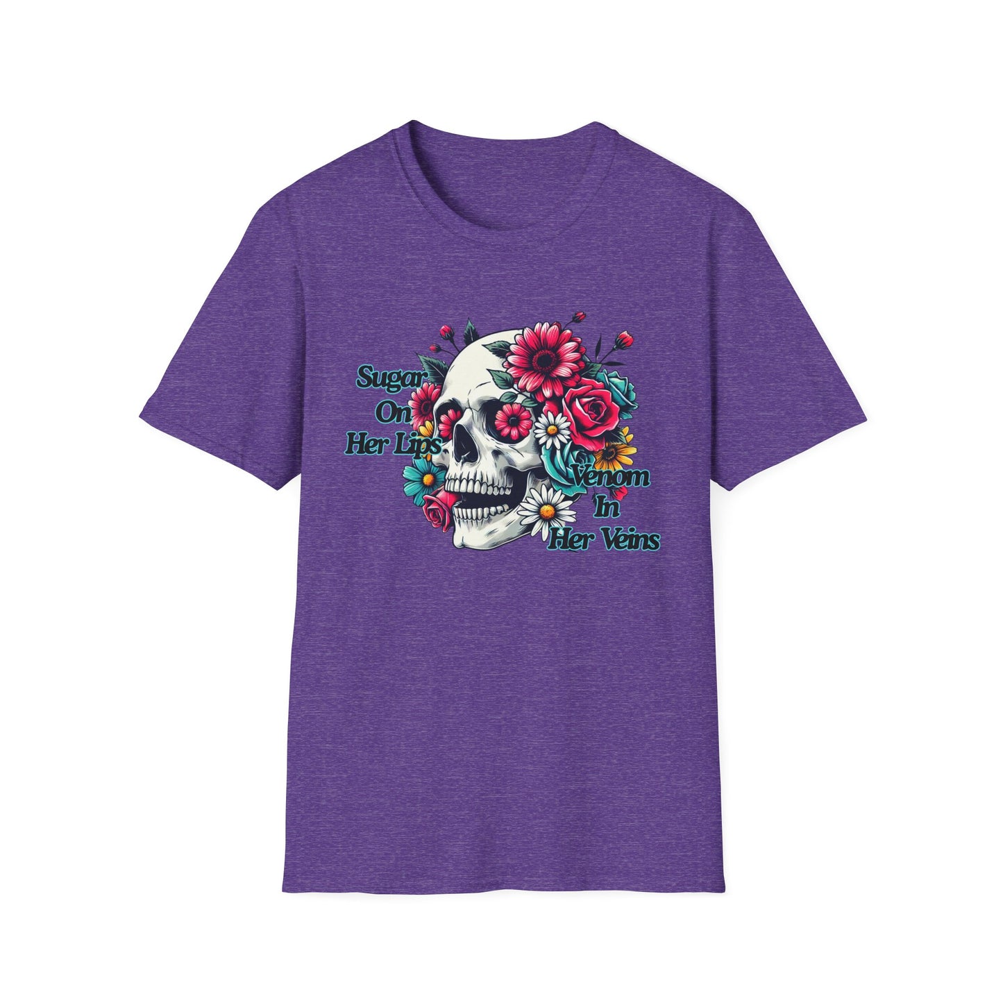Sugar On Her Lips | Adult Shirt | Teen Clothes | Fashion | Trending | Birthday Gift | Unisex Softstyle T-Shirt