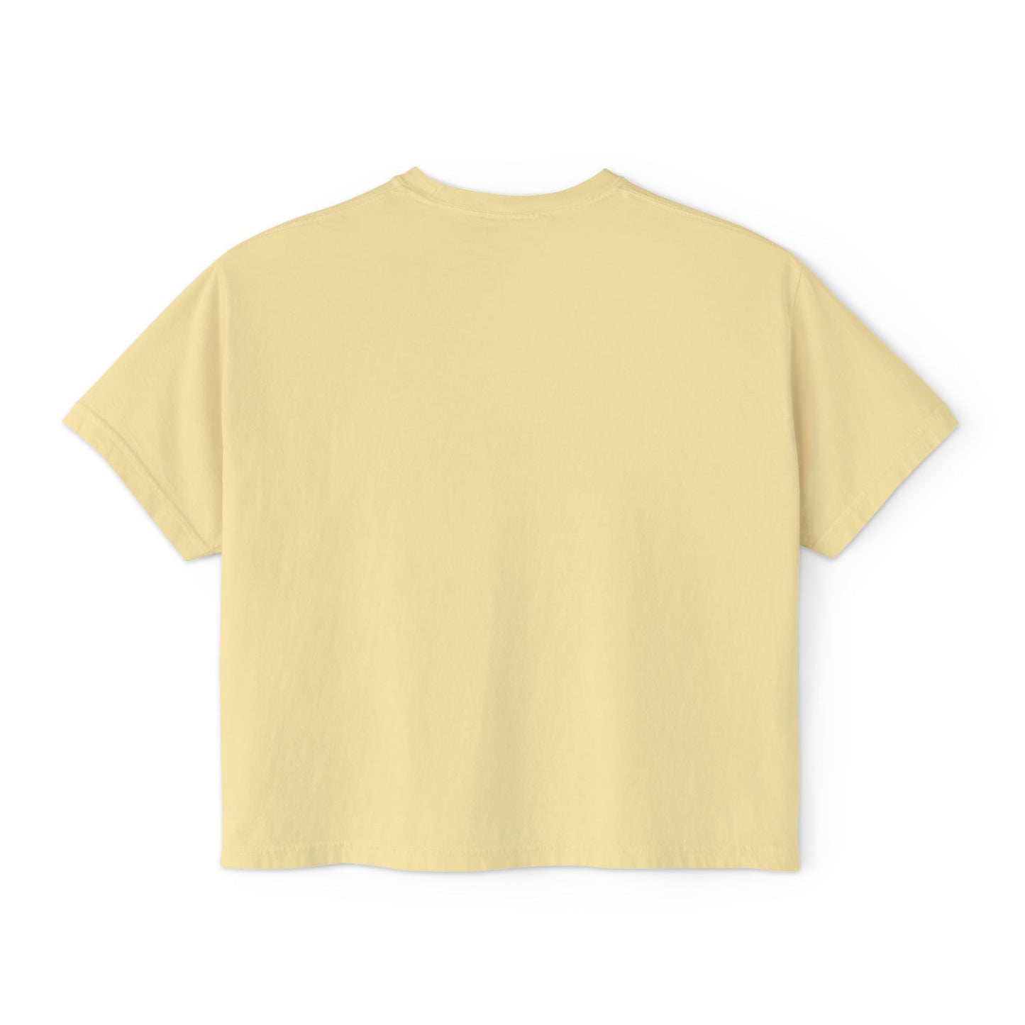 Daddy's Temper Mama's Attitude | Boxy Crop Tee - Trendy Casual Top, Festival Wear, Streetwear, Birthday Gift, Graphic Design Tee