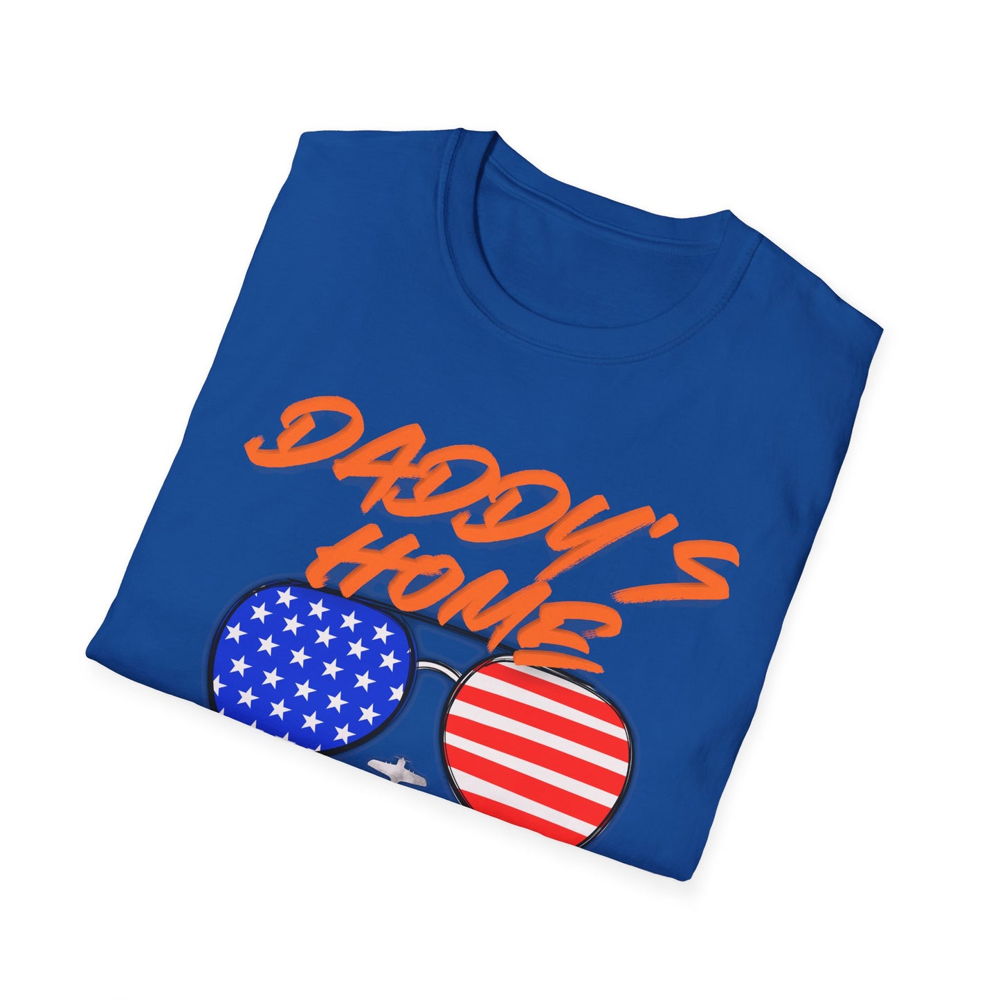 President of America | Daddy's Home | Cool Shirt | Fashion | Trending | Dad Shirt | Birthday Gift | Unisex Softstyle T-Shirt