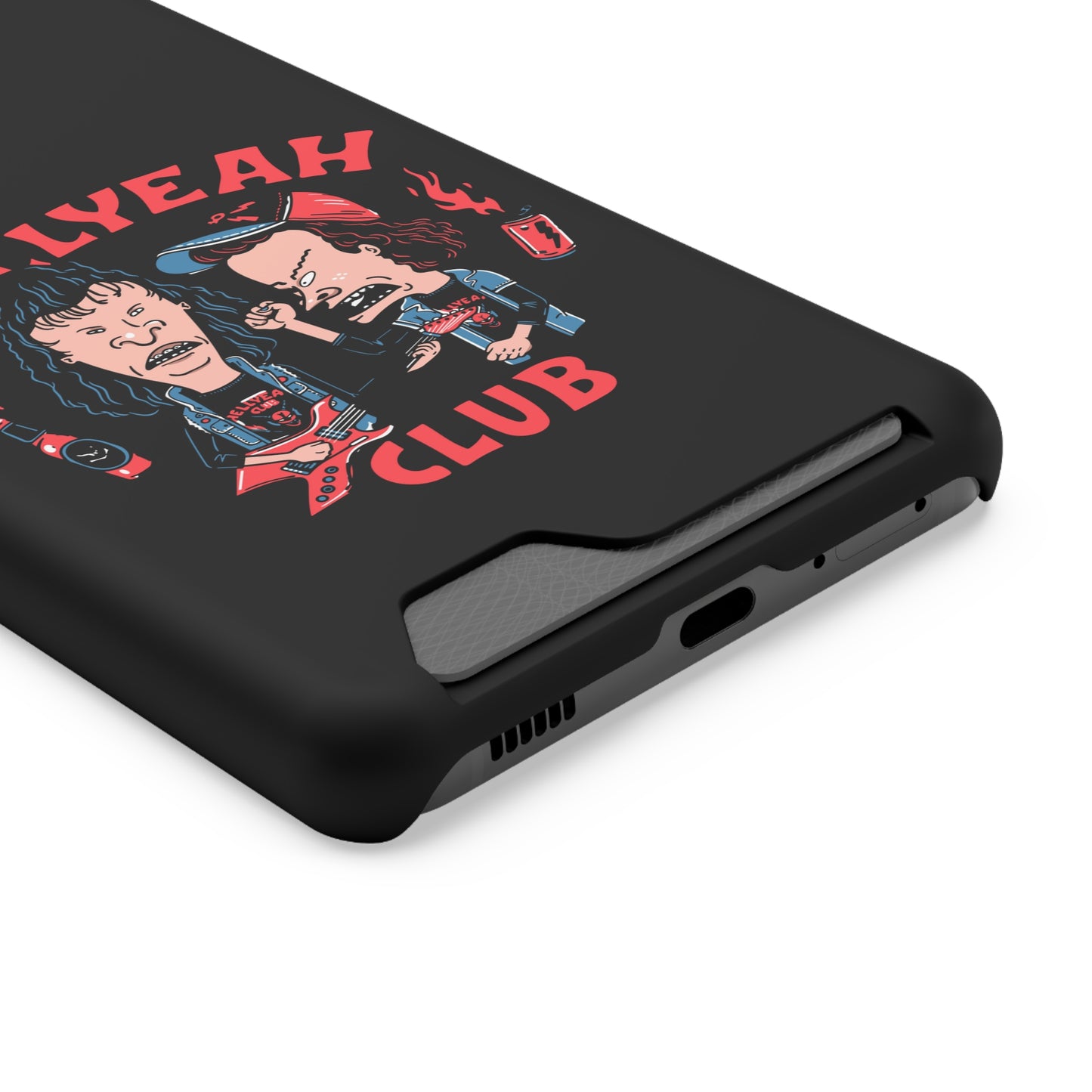 HellYeah Club | Impact-Resistant Phone Case With Card Holder | iPhone Samsung Models