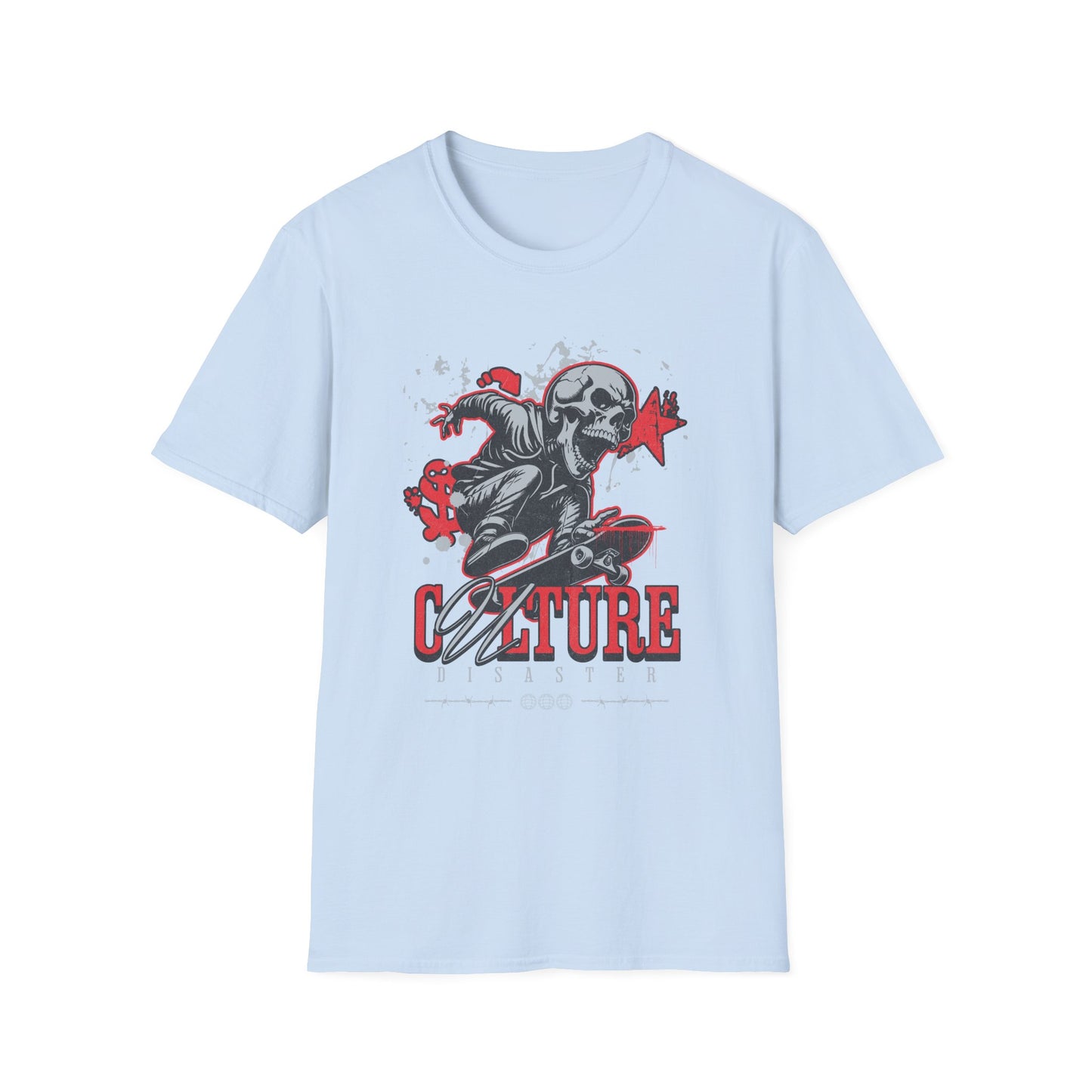 Culture Disaster | Teen Clothes | Skull Shirt | Birthday Gift | Softstyle Tshirt