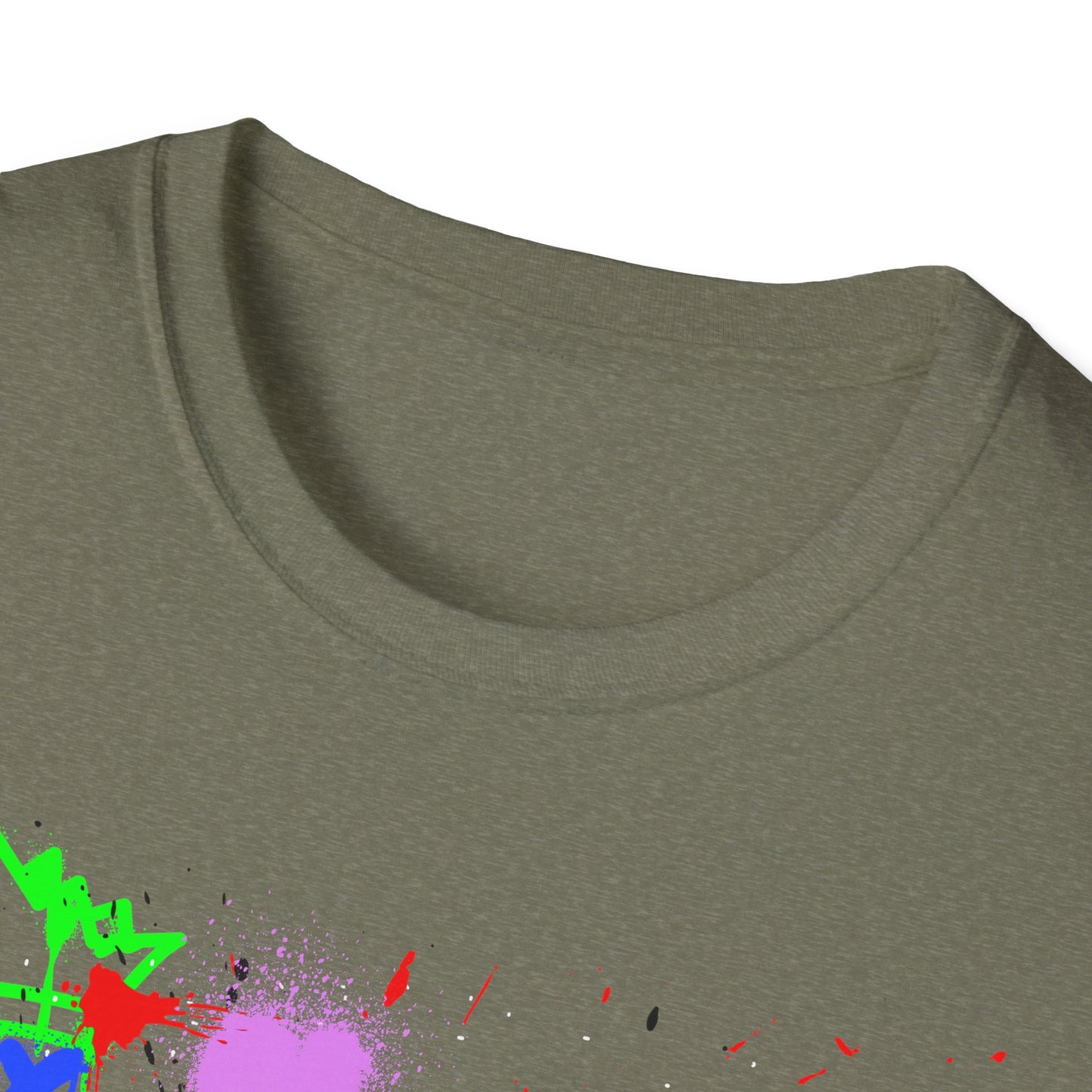 FUN Graffiti Shirt | Adult Shirt | Teen Clothes | Cool Shirt | Funny Fashion | Trending | Birthday Gift | Unisex Softstyle T-Shirt