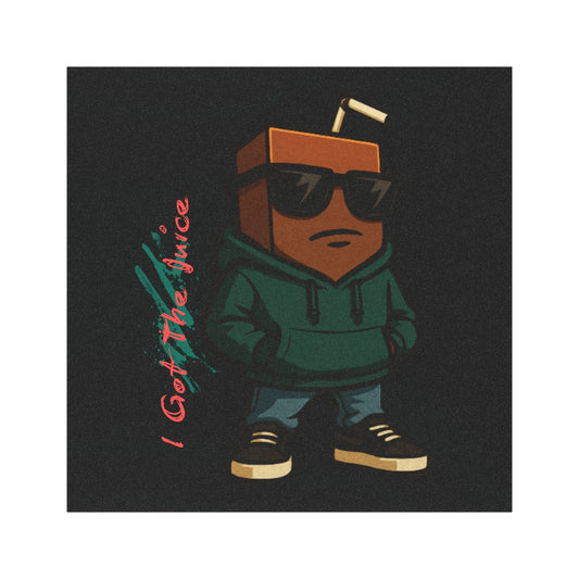 I Got The Juice | Funny Car Magnet | Cool Design | Eye Grabber | Car Accessory | Truck Decal | Truck Sticker | Unique Car Decal