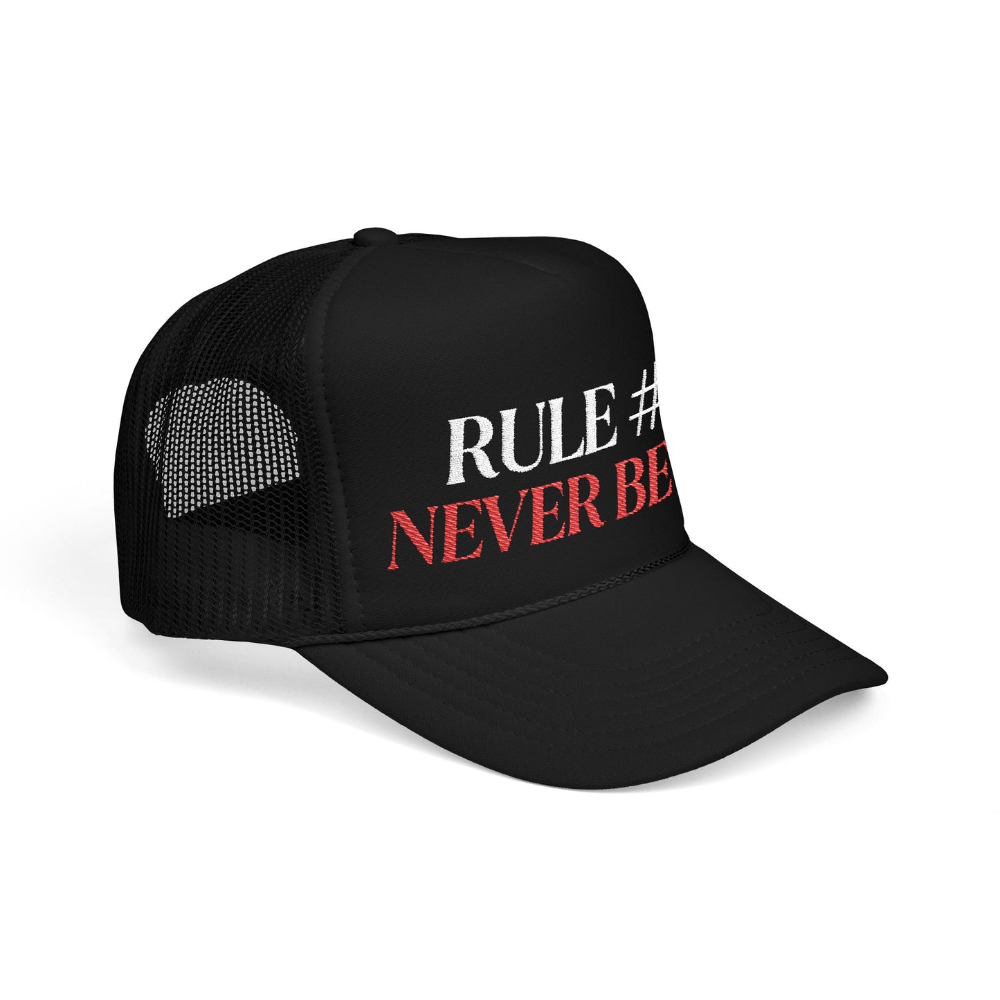 Rule #1 - Embroidered 100% Polyester Hat | Custom Headwear