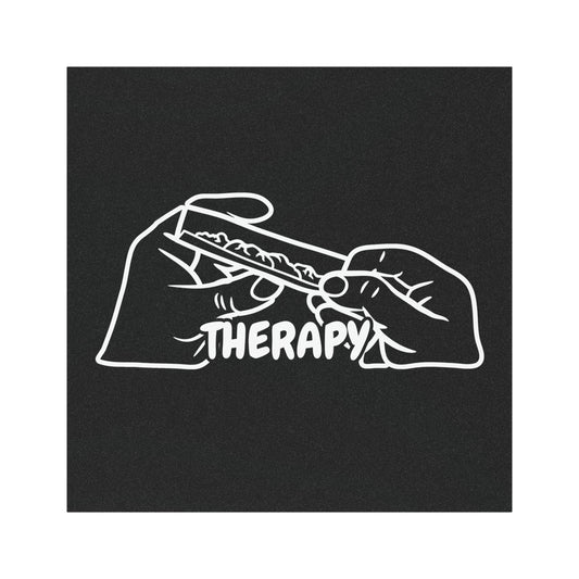 Therapy | Funny Car Magnet | Marijuana Therapy | Eye Grabber | Car Accessory | Truck Decal | Truck Sticker | Unique Car Decal
