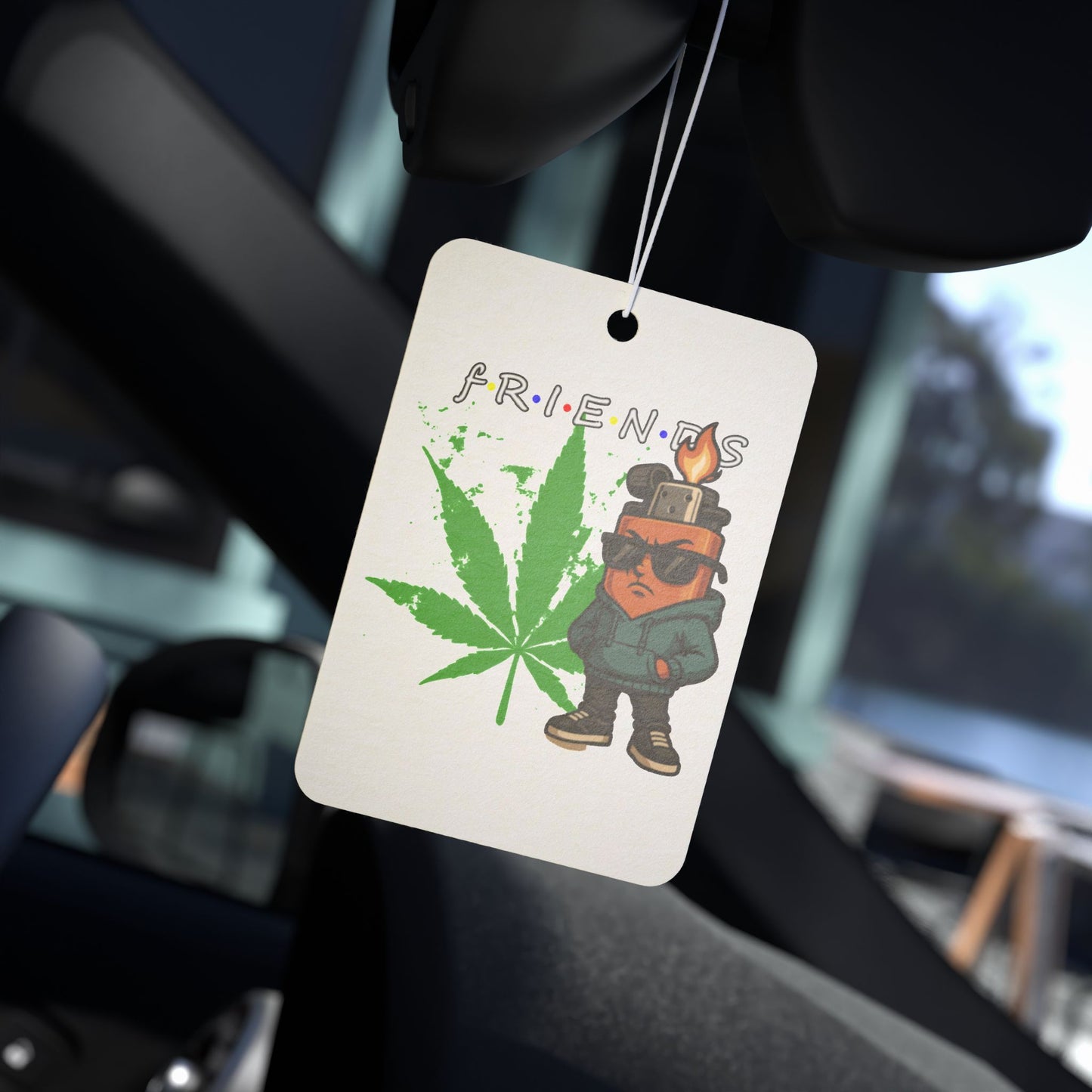 Best Friends | Durable Car Air Freshener - Unique Gift | Aromatherapy | Auto Accessories