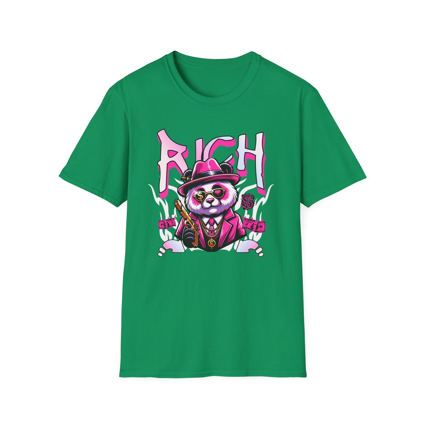RICH | Money Bear Shirt | Adult Clothes | Teen Shirt | Trending | Birthday Gift