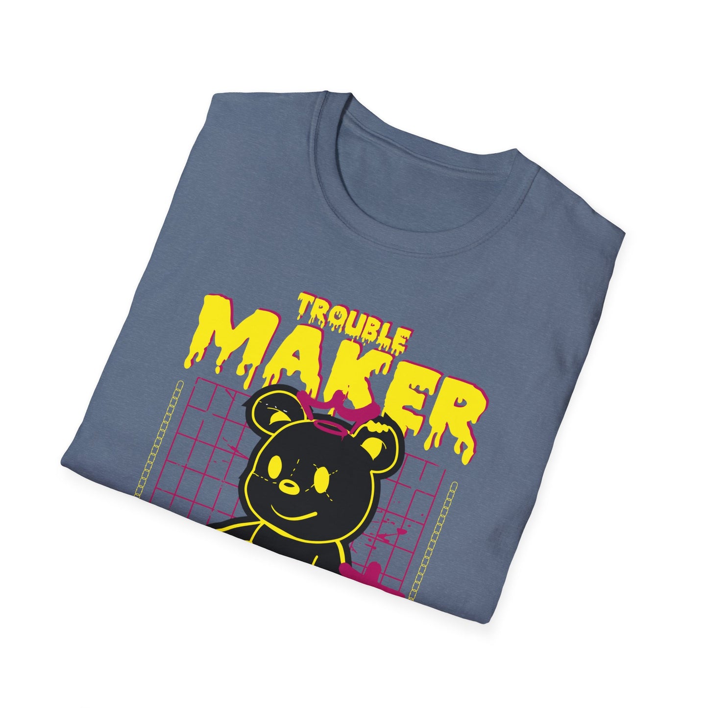 Trouble Maker | Cute Bear Shirt | Adult Shirt | Teen Shirt | Trending | Birthday Gift