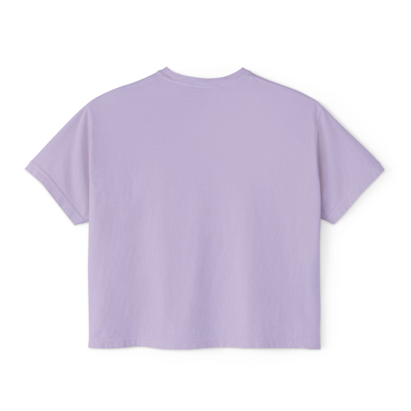 Her Burning Soul | Boxy Crop Tee - Trendy Casual Top, Festival Wear, Streetwear, Birthday Gift, Graphic Design Tee