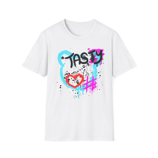 Tasty Graffiti Shirt | Colorful Shirt | Cool Teen Shirt | Fashion | Trending | Dope Design | Birthday Gift | Unisex Softstyle T-Shirt