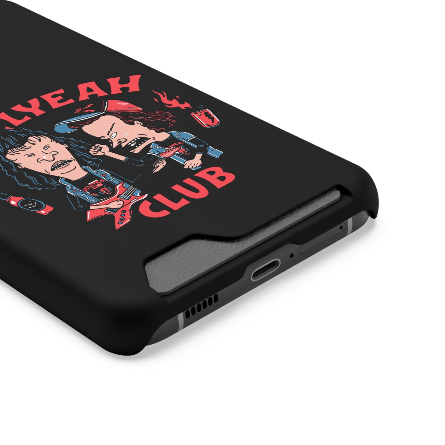 HellYeah Club | Impact-Resistant Phone Case With Card Holder | iPhone Samsung Models
