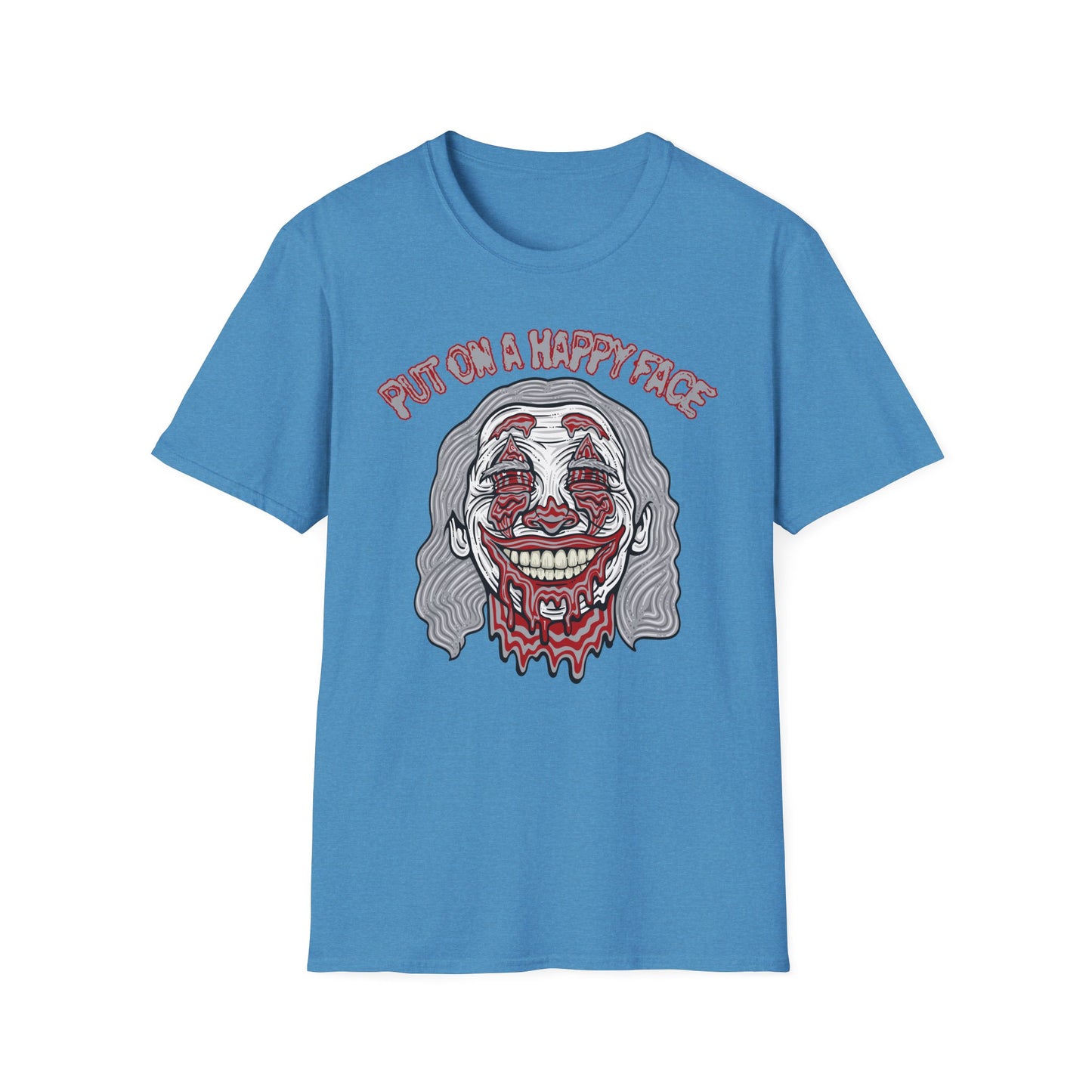 Happy Face | Clown Shirt | Adult Clothes | Teen Shirt | Trending | Birthday Gift