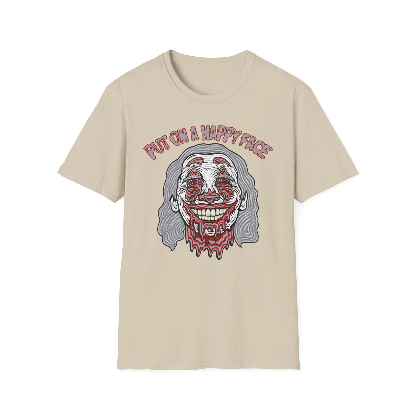 Happy Face | Clown Shirt | Adult Clothes | Teen Shirt | Trending | Birthday Gift