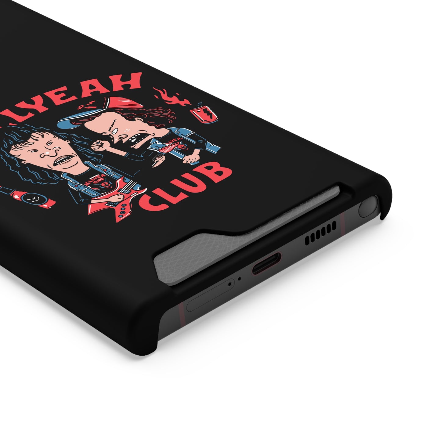 HellYeah Club | Impact-Resistant Phone Case With Card Holder | iPhone Samsung Models