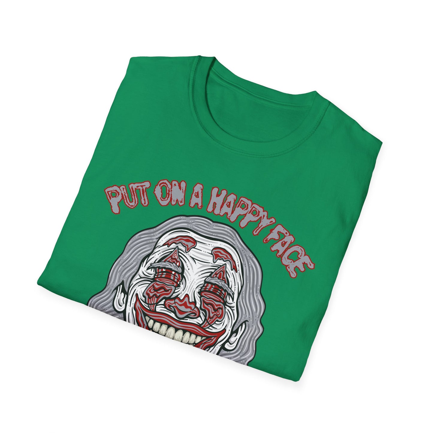 Happy Face | Clown Shirt | Adult Clothes | Teen Shirt | Trending | Birthday Gift