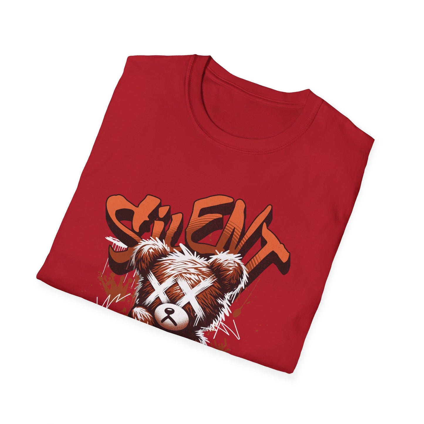 Silent Love | Adult Clothes | Teen Shirt | Love Bear | Trending | Birthday Gift