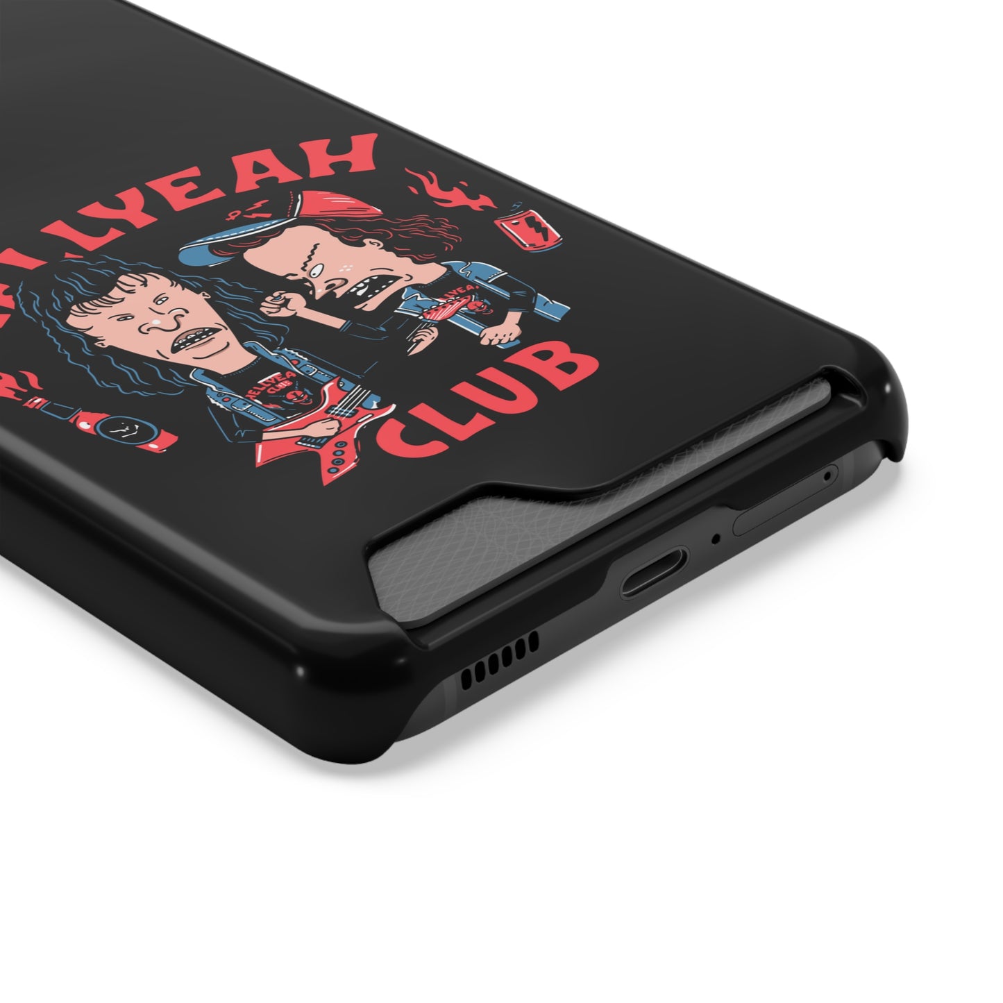 HellYeah Club | Impact-Resistant Phone Case With Card Holder | iPhone Samsung Models