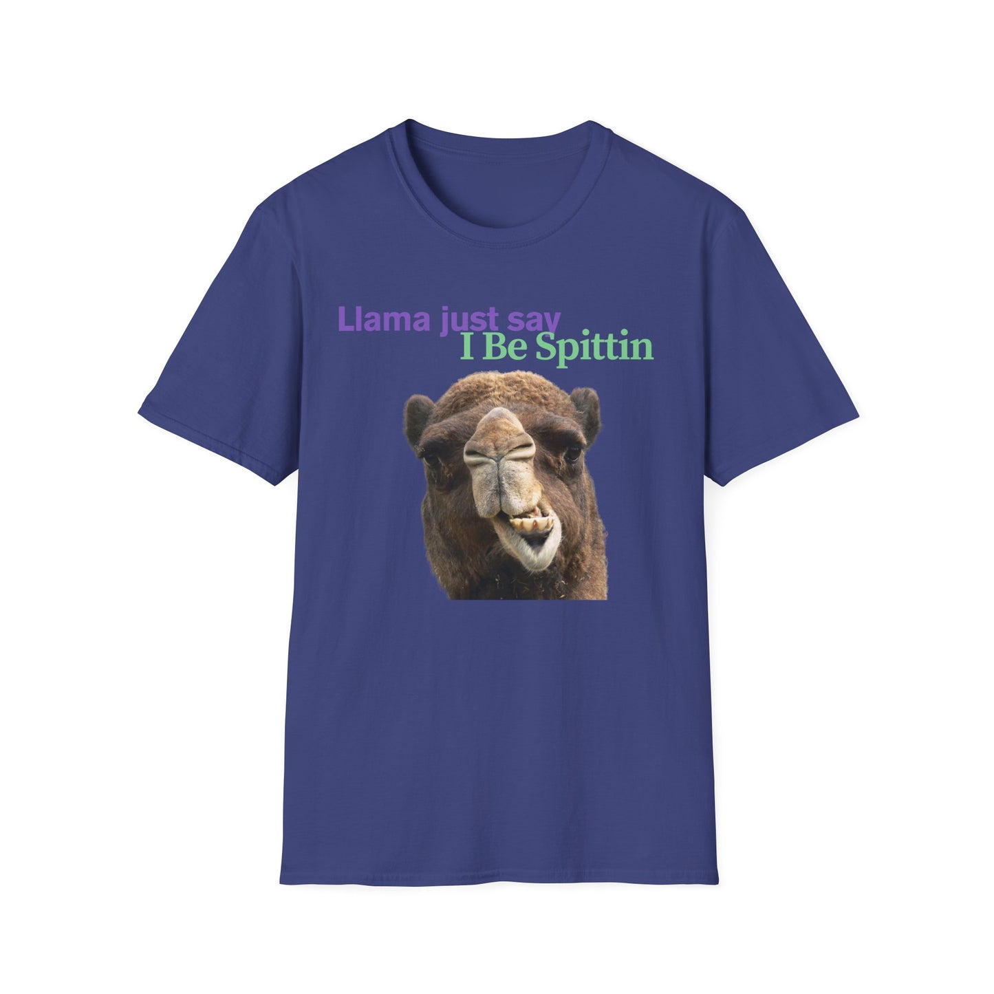 I Be Spittin | Funny Llama Shirt | Teen Clothes | Adult Shirt | Kids Clothes | Trending | Birthday Gift | Unisex Softstyle T-Shirt