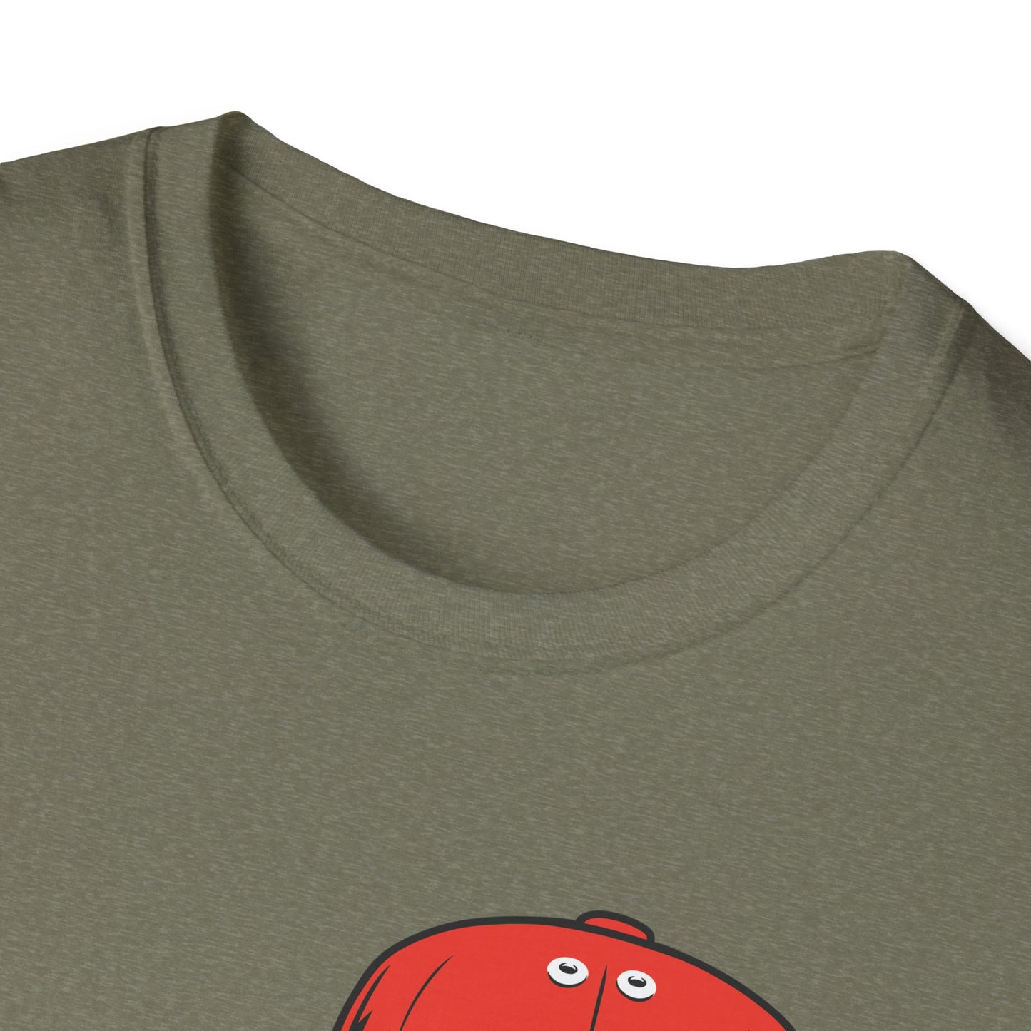 Only Here For The Snacks | Funny Alien Shirt | Cool Teen Shirt | Fashion | Trending | Cool Design | Birthday Gift | Unisex Softstyle T-Shirt