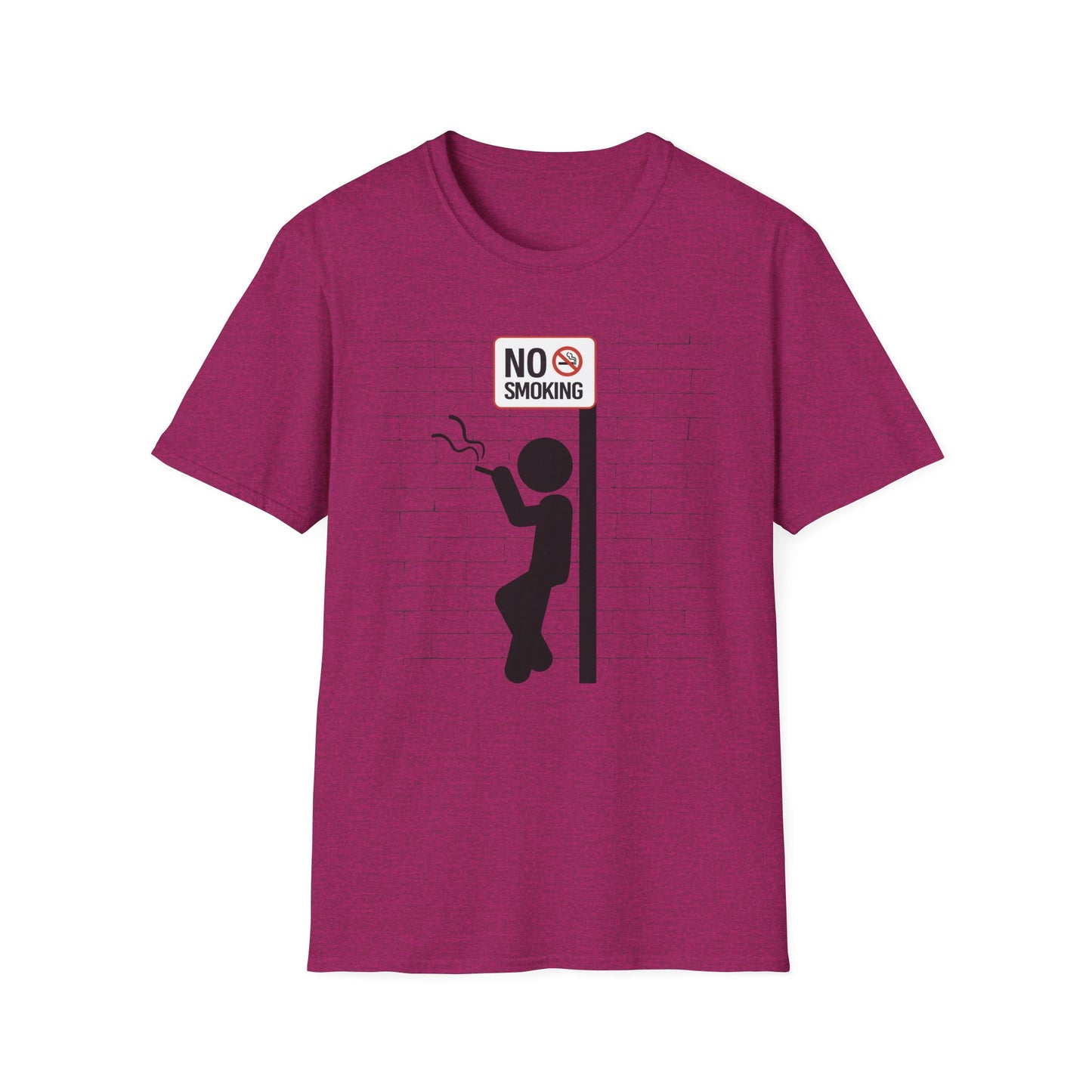 NO SMOKING | Funny Adult Shirt | Fashion | Trending | Birthday Gift | Unisex Softstyle T-Shirt