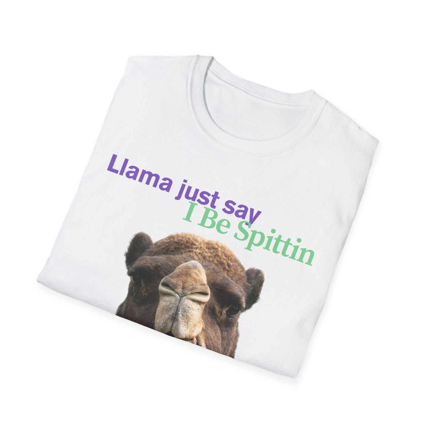 I Be Spittin | Funny Llama Shirt | Teen Clothes | Adult Shirt | Kids Clothes | Trending | Birthday Gift | Unisex Softstyle T-Shirt