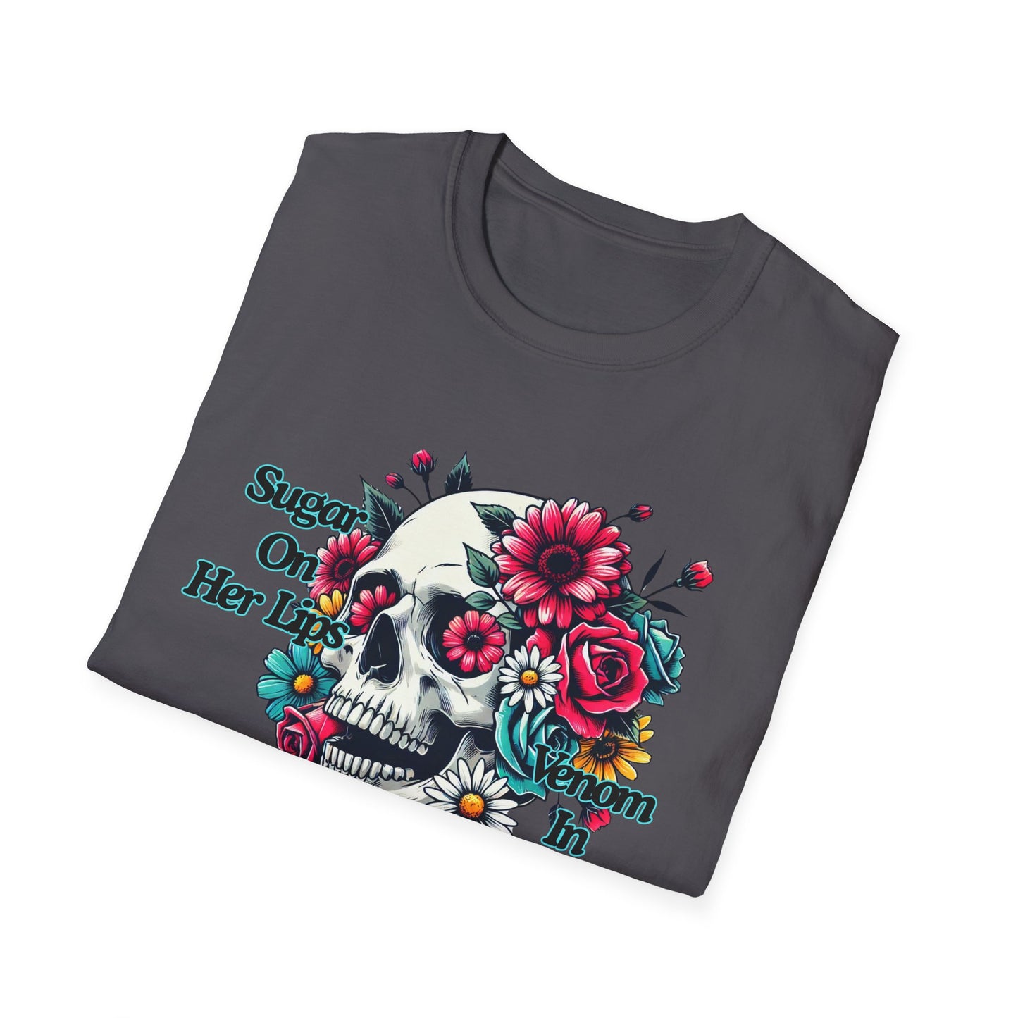 Sugar On Her Lips | Adult Shirt | Teen Clothes | Fashion | Trending | Birthday Gift | Unisex Softstyle T-Shirt