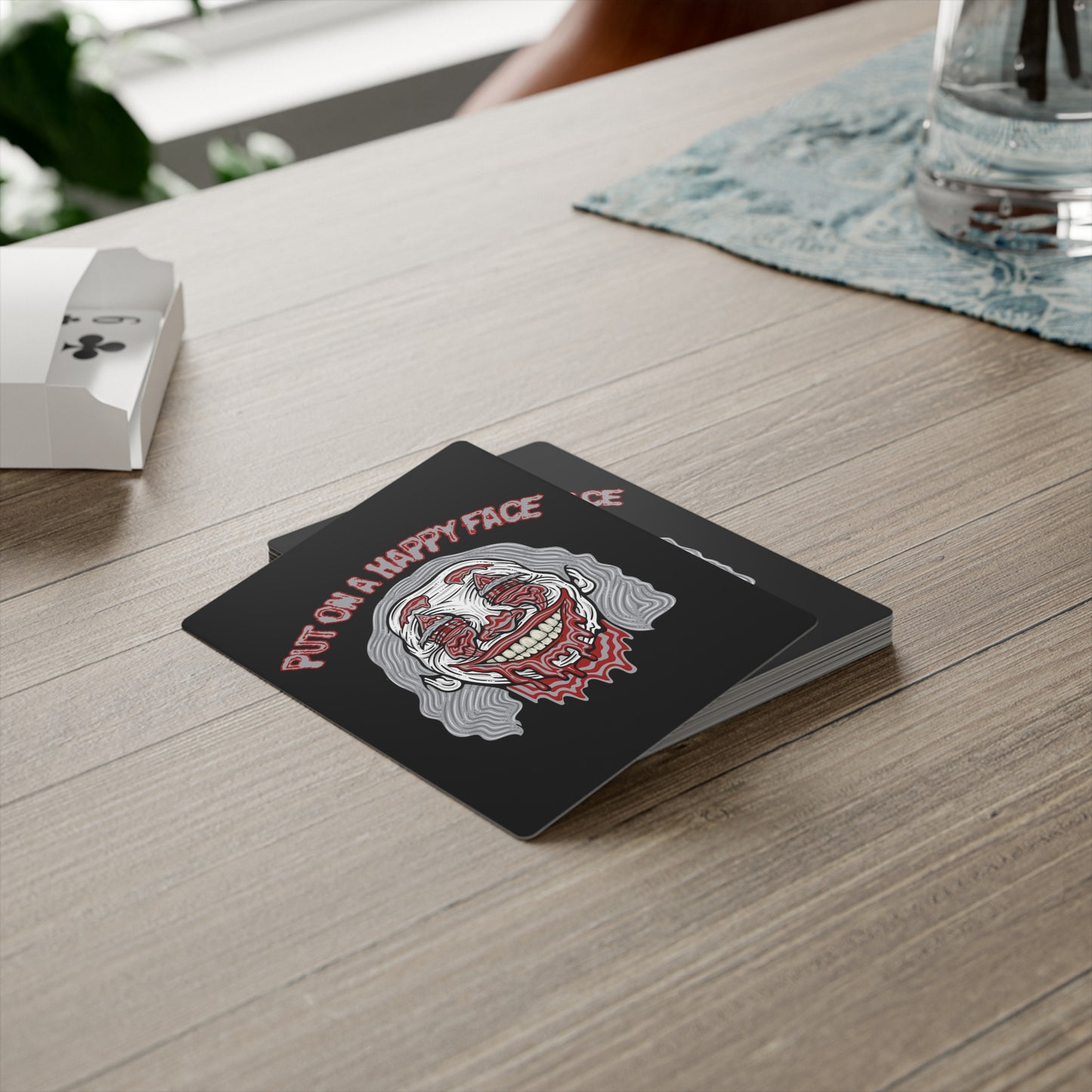 Happy Face | Premium Gloss Playing Cards | Unique Poker Cards