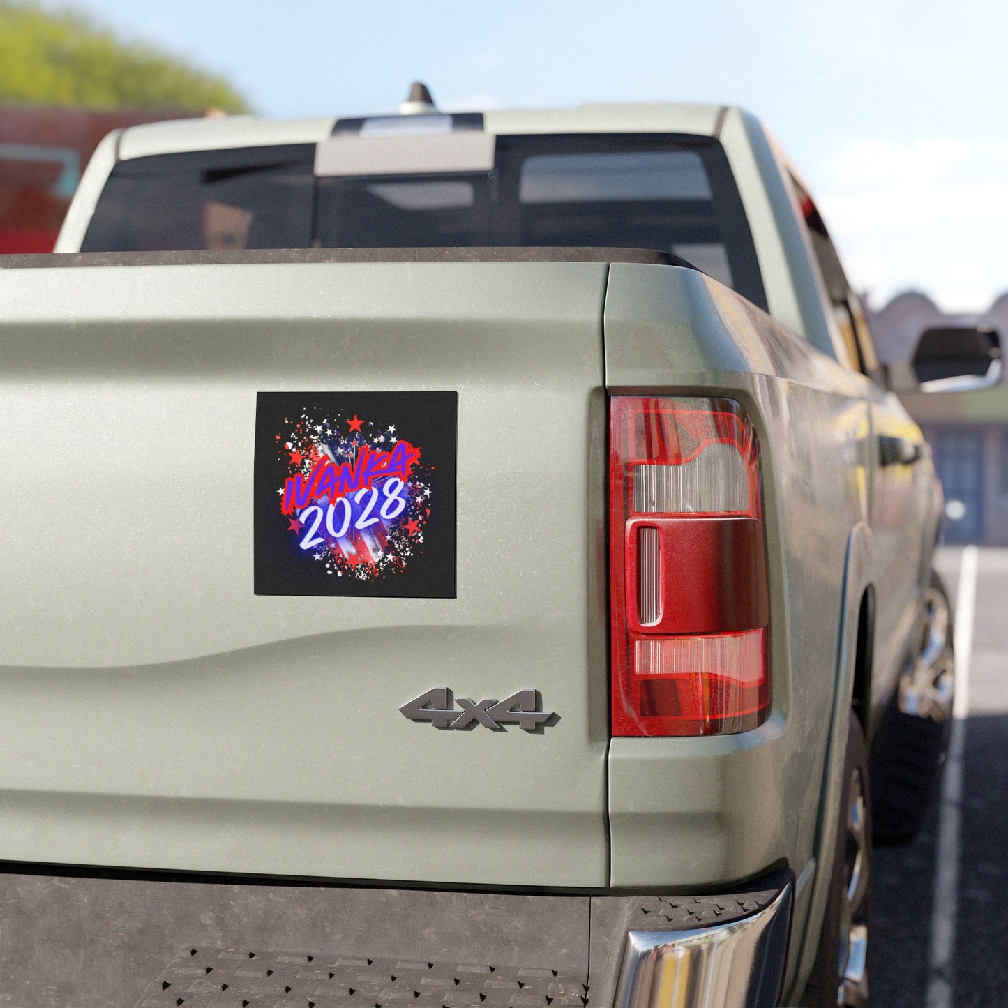 IVANKA for President 2028 Car Magnet | Cool Design | Eye Grabber | Car Accessory | Truck Decal | Truck Sticker | Unique Car Decal