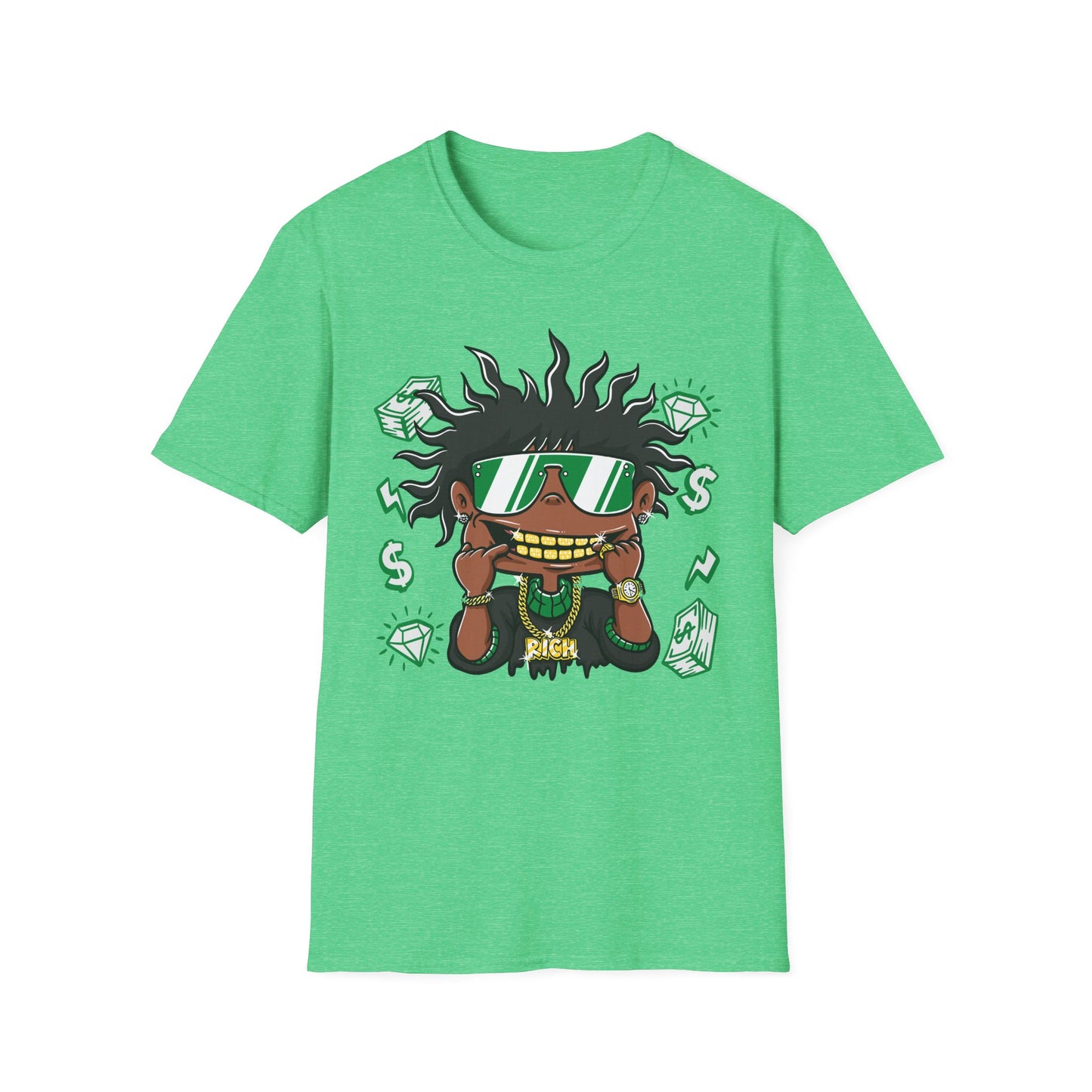 RICH RICH | Money Shirt | Adult Clothes | Teen Shirt | Trending | Birthday Gift