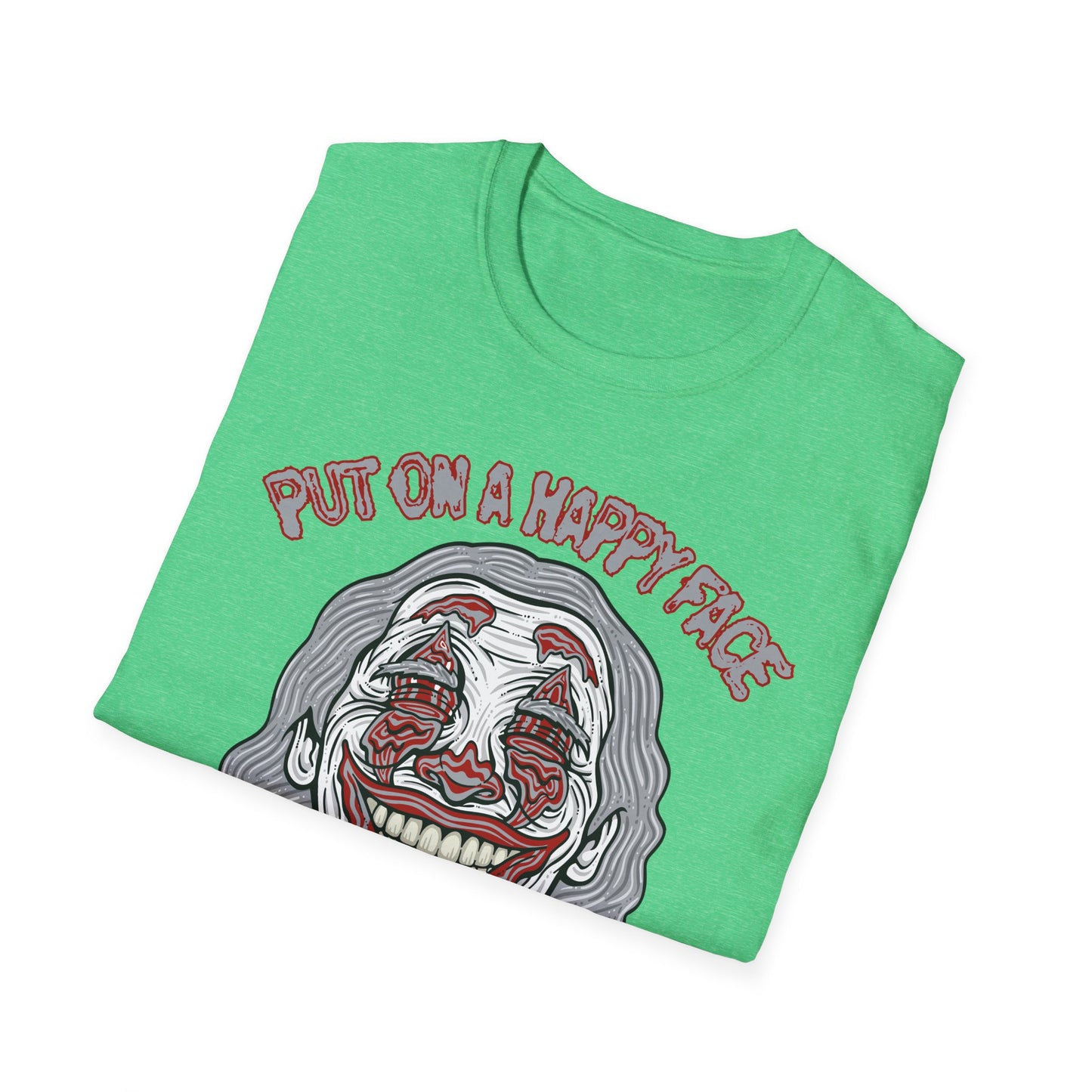 Happy Face | Clown Shirt | Adult Clothes | Teen Shirt | Trending | Birthday Gift