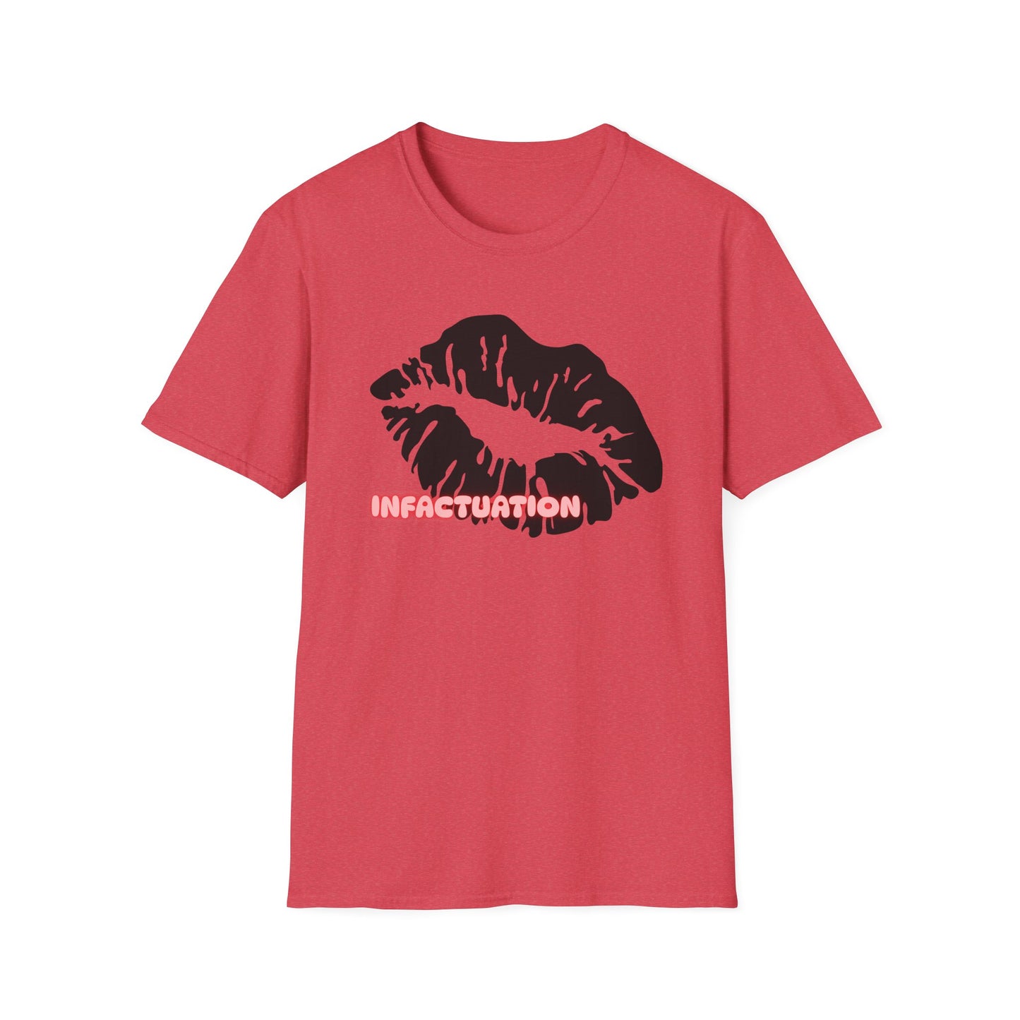 Infatuation Kiss Shirt | Adult Shirt | Womans Clothes | Trending | Birthday Gift | Unisex Softstyle T-Shirt