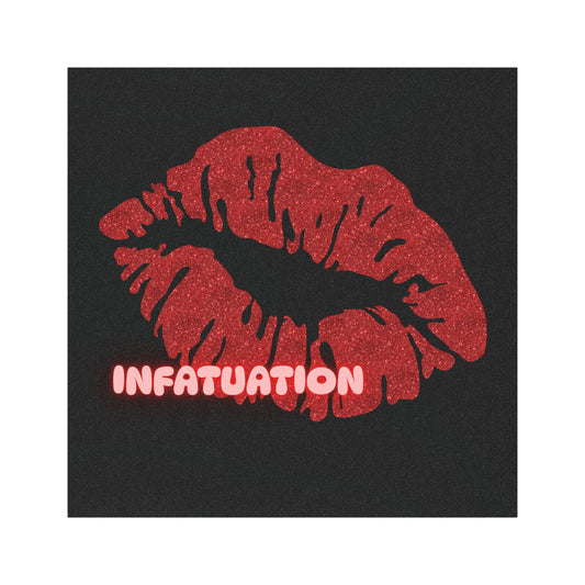 Infatuation Kiss Magnet | Car Magnet | Eye Grabber | Car Accessory | Truck Decal | Truck Sticker | Unique Car Decal